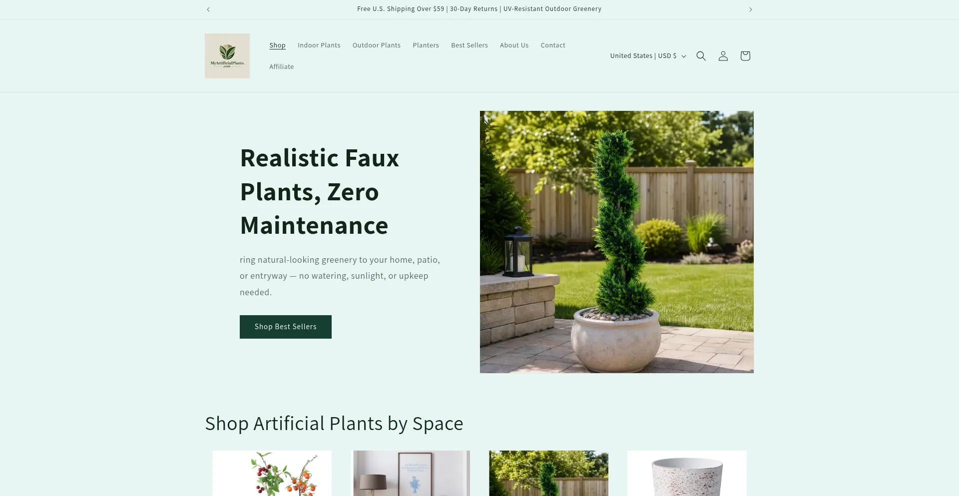 Myartificialplants.com