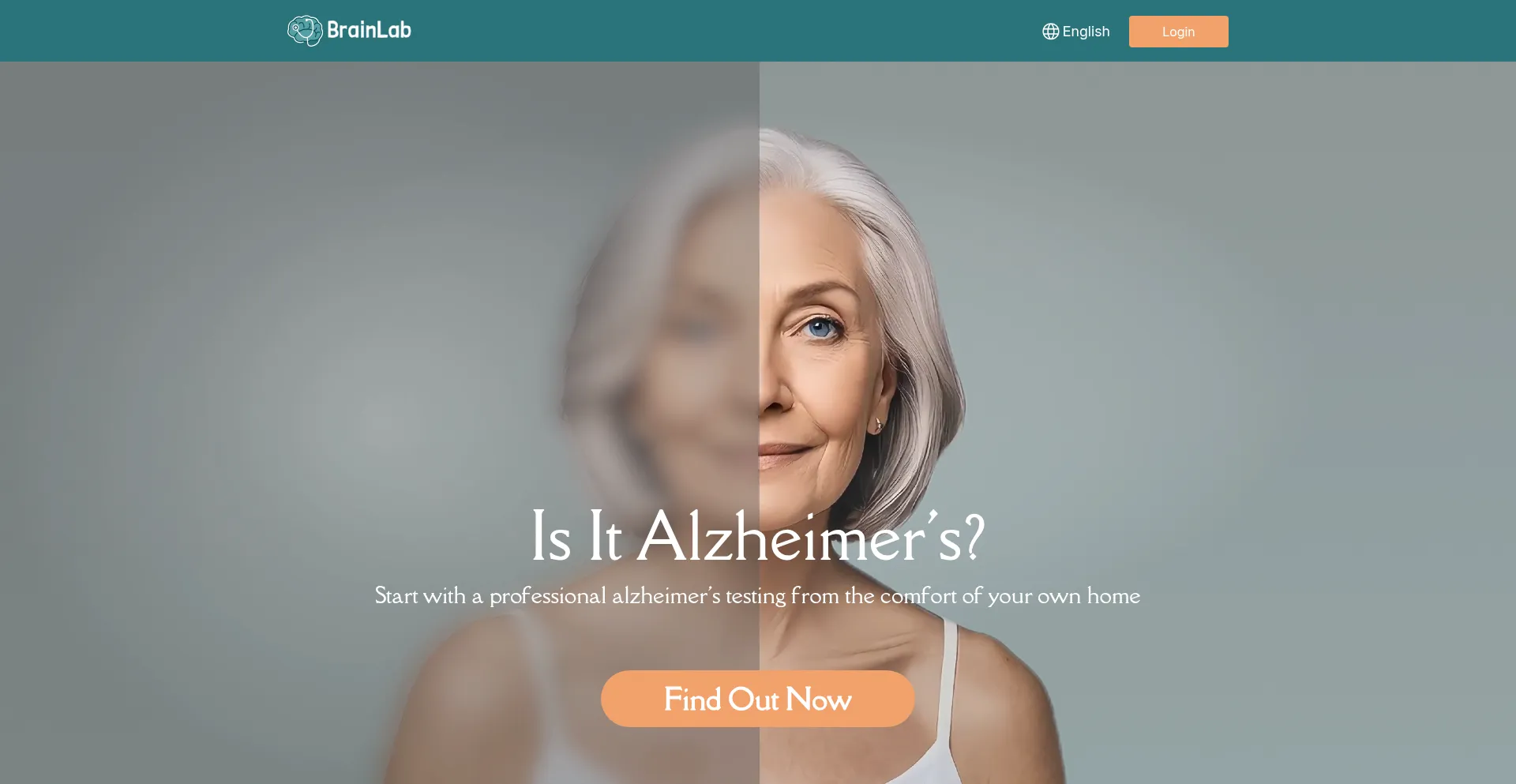 Website screenshot of Mybrainlab.org