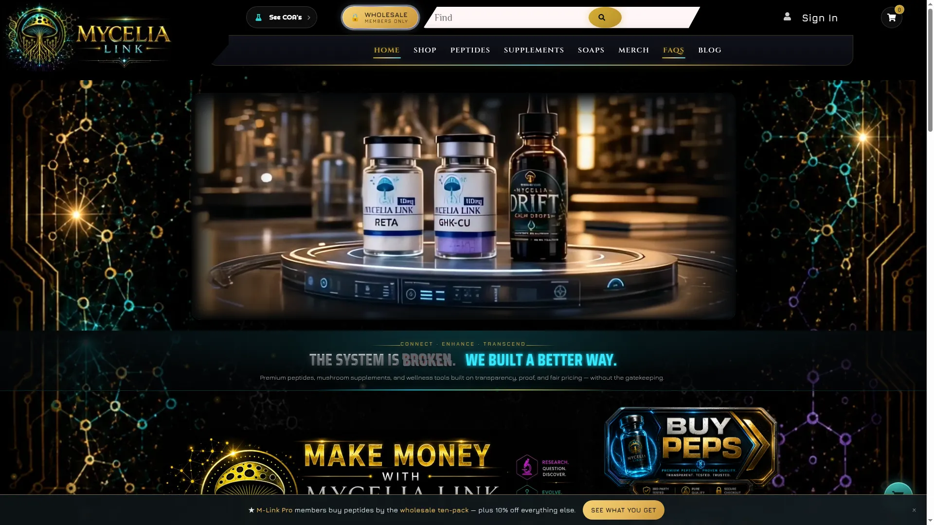 Mycelialink.com