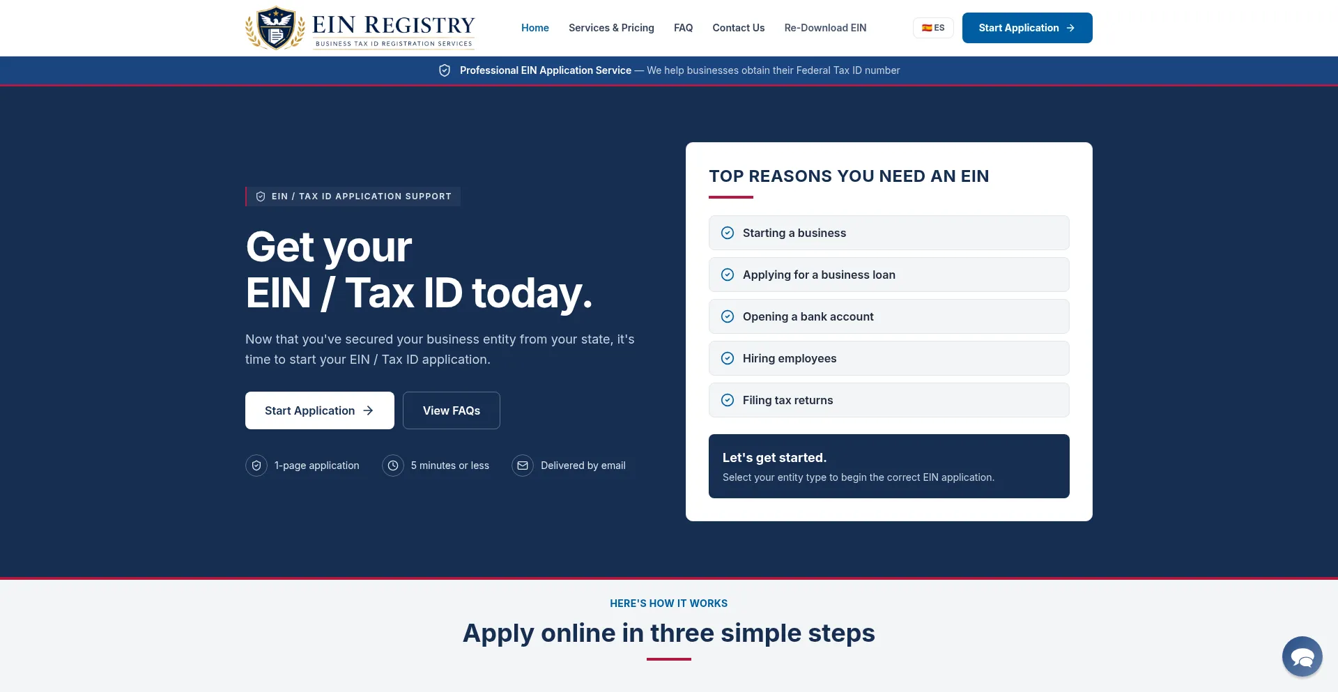 Myeinregistry.com