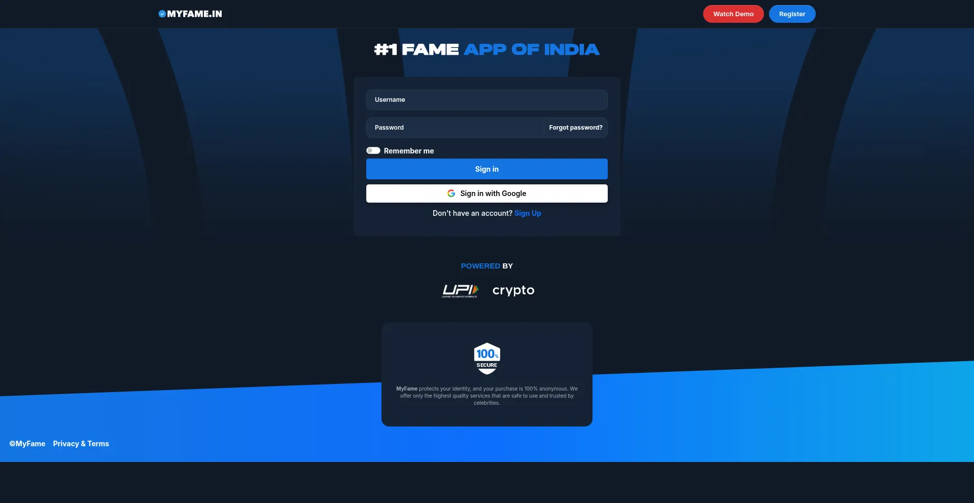 Myfame.in