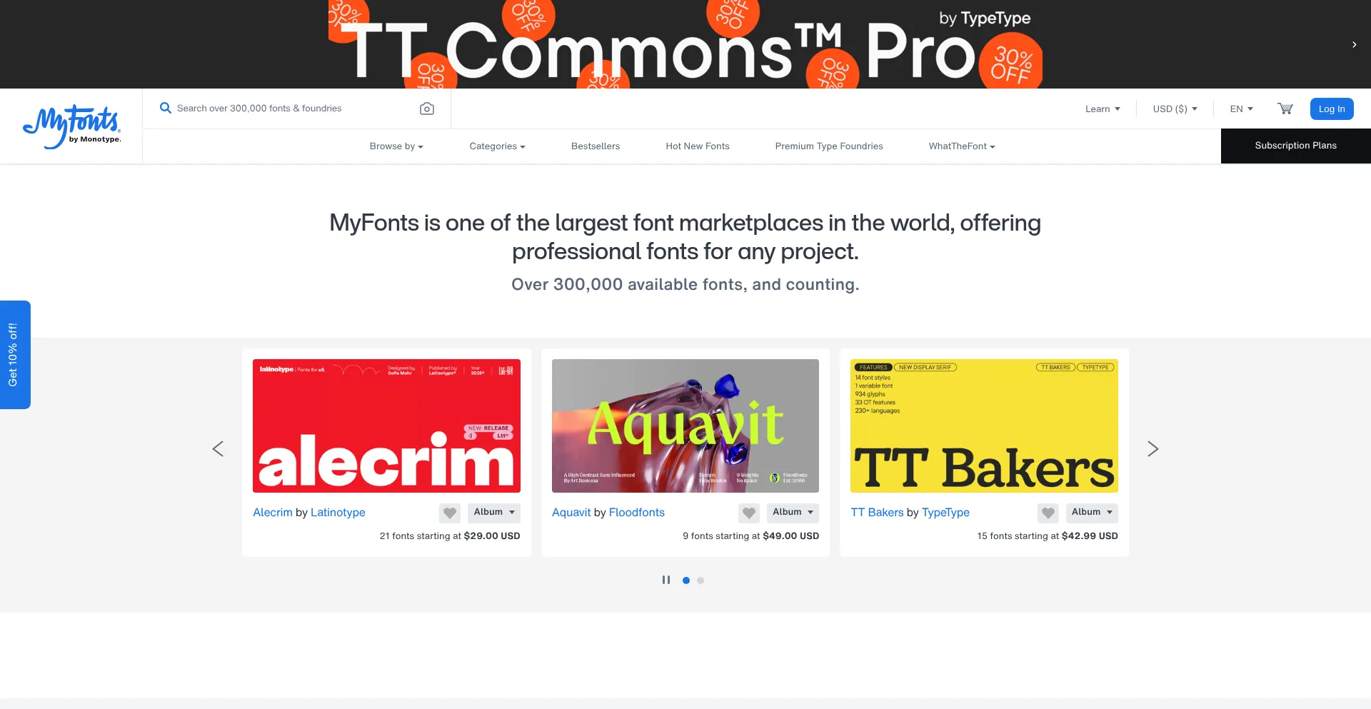 Myfonts.com