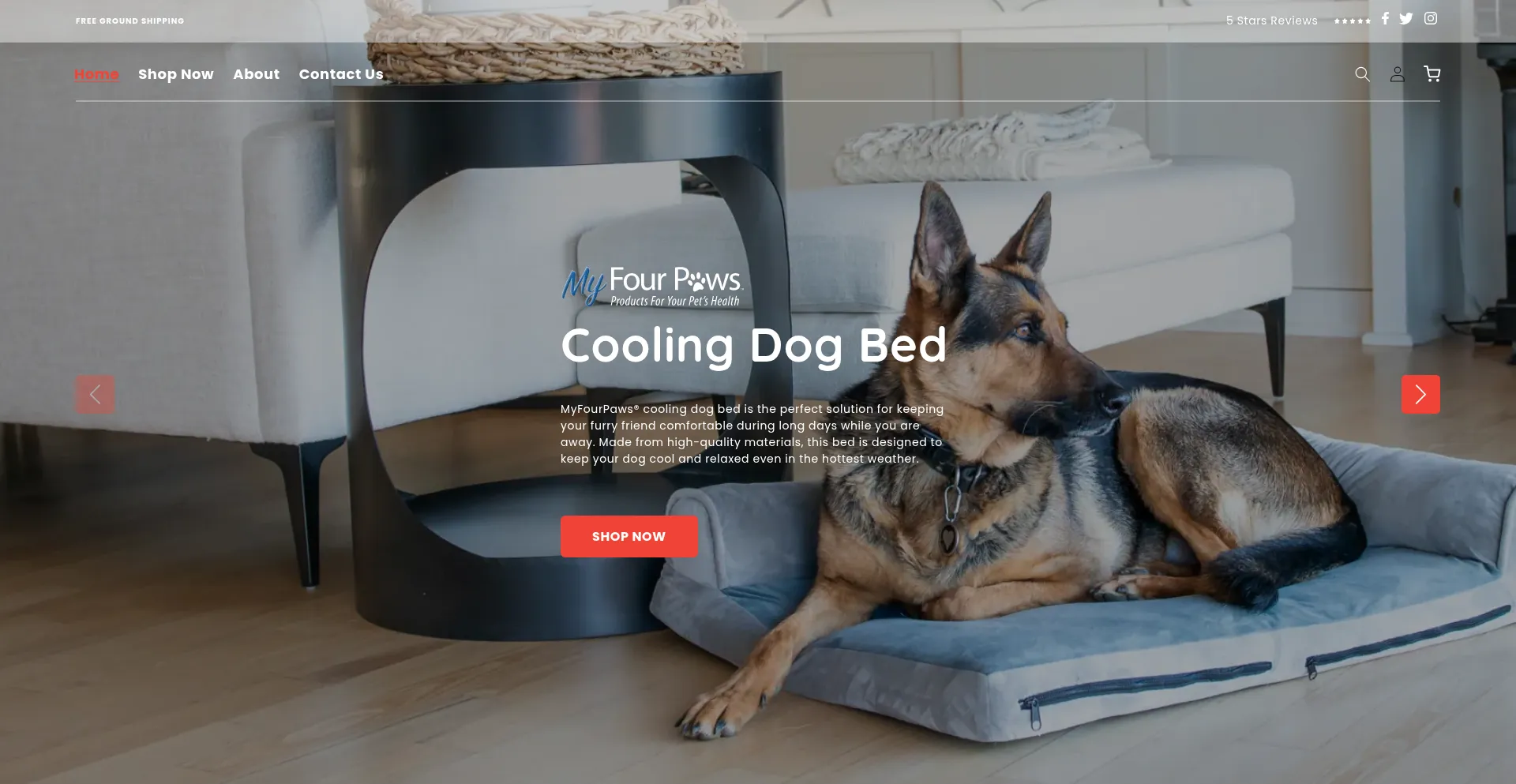 Myfourpawspetcare.com