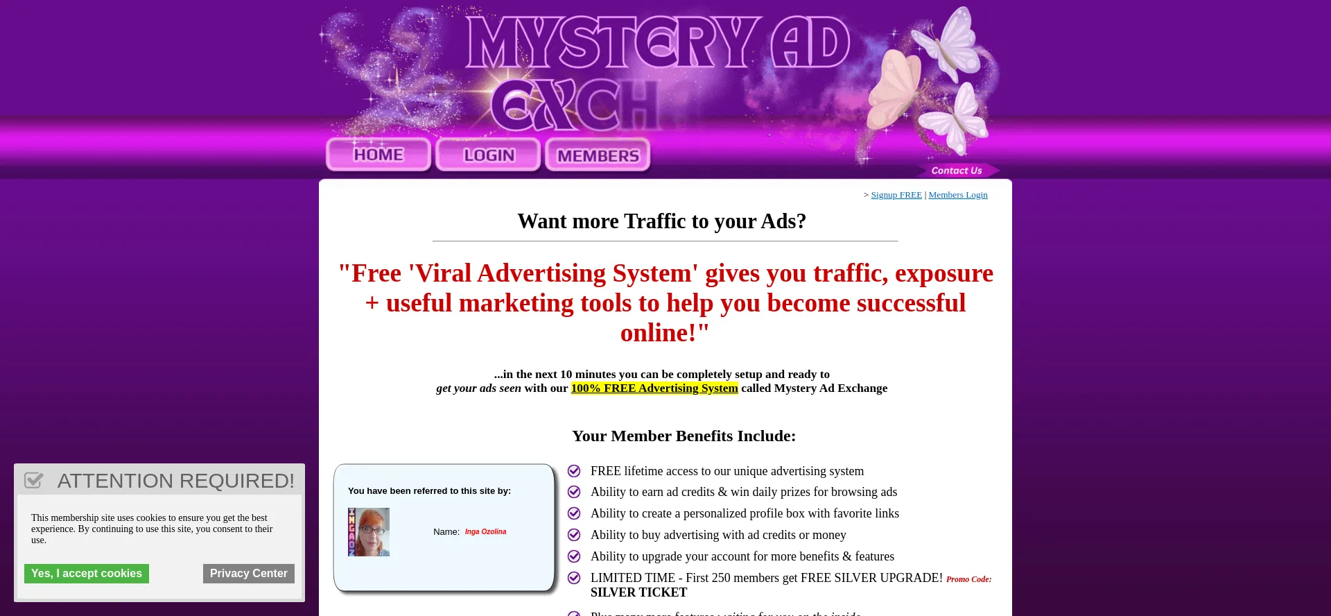 Mysteryadexchange.com