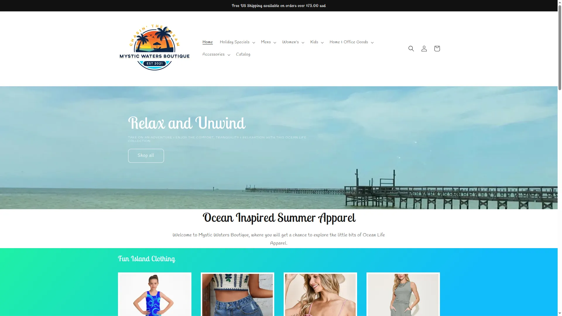 Mysticwatersboutique.com