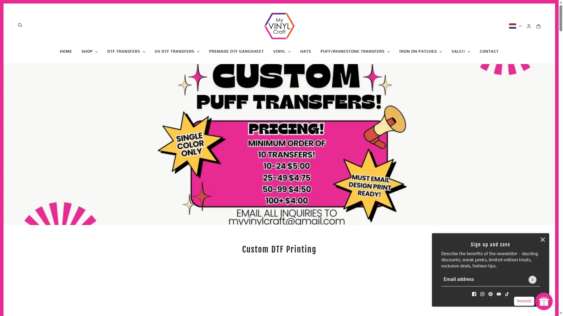 Myvinylcraft.com