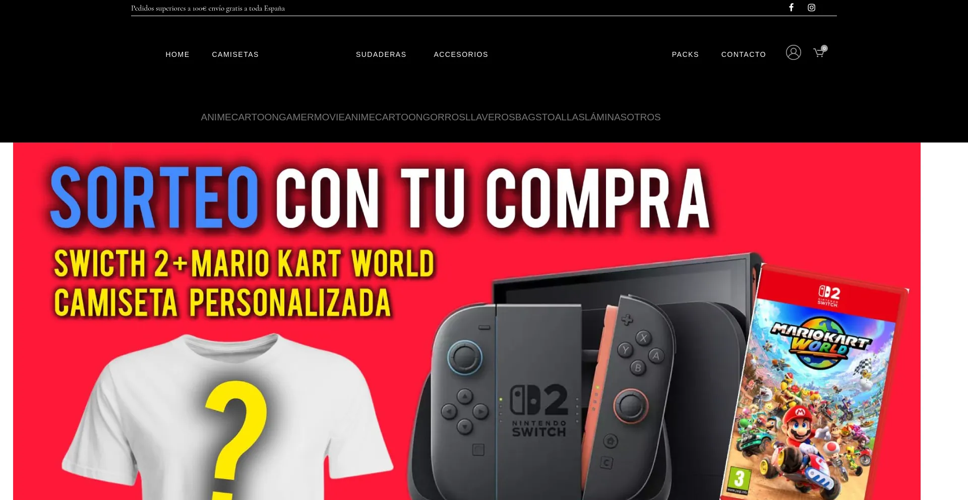 Website screenshot of Nakamasclothing.com