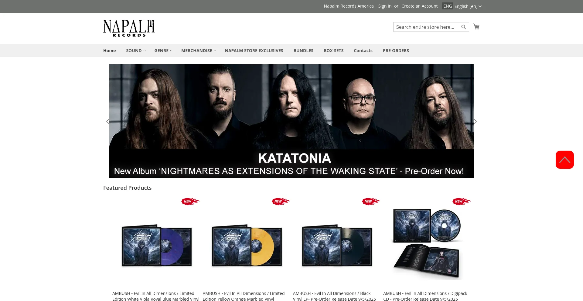 Napalmrecordsamerica.com