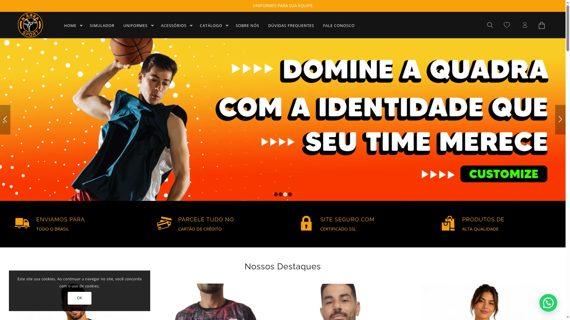 Nareasport.com.br