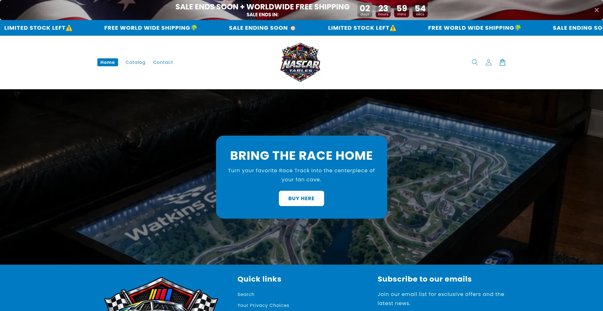 Nascartables.store