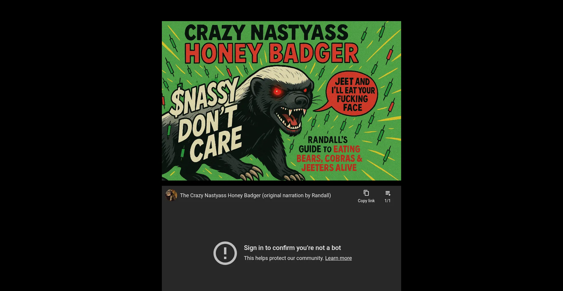 Nastyasshoneybadger.com