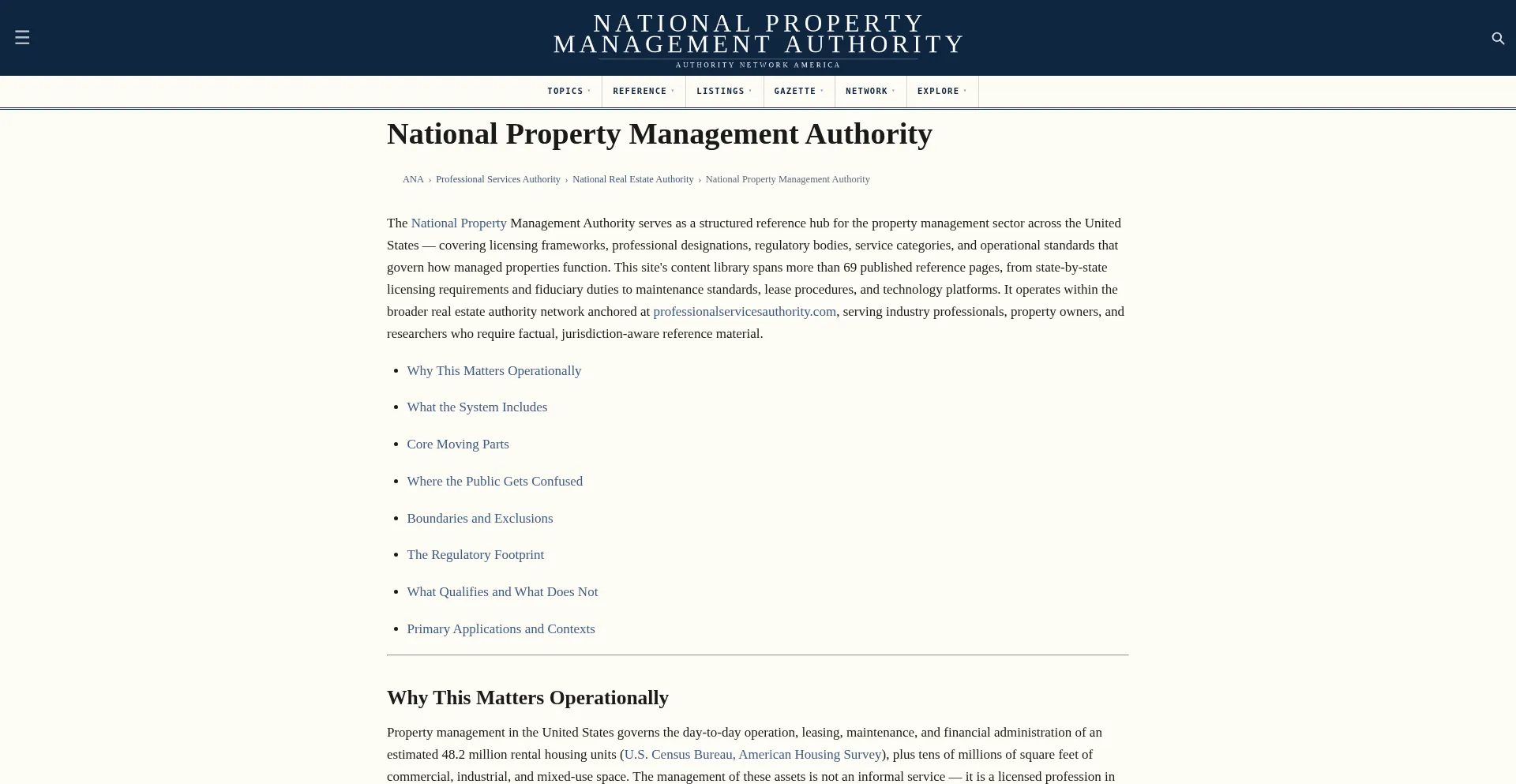 Nationalpropertymanagementauthority.com