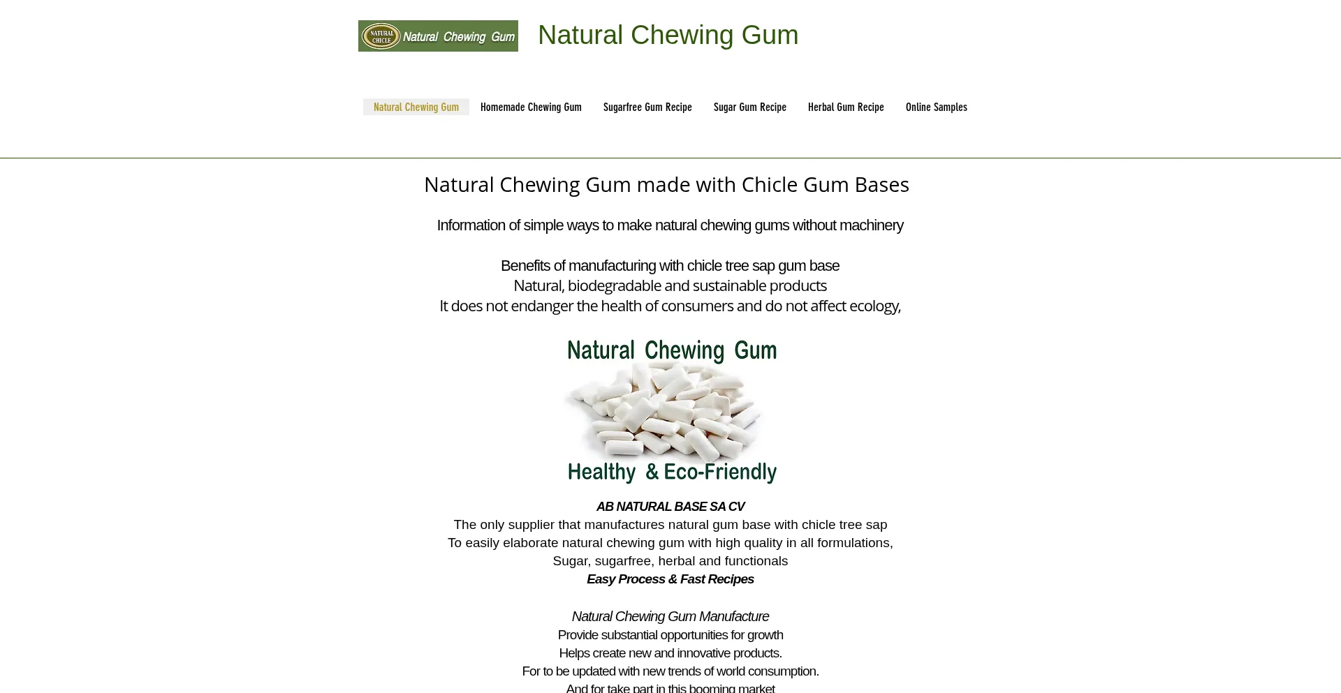 Natural-chewinggum.com