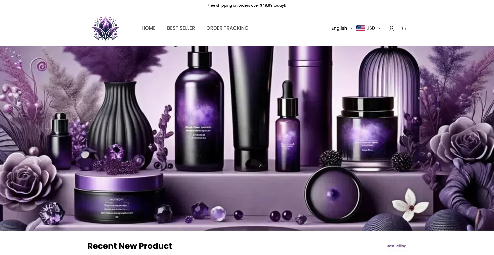 Website screenshot of Naturegde.shop