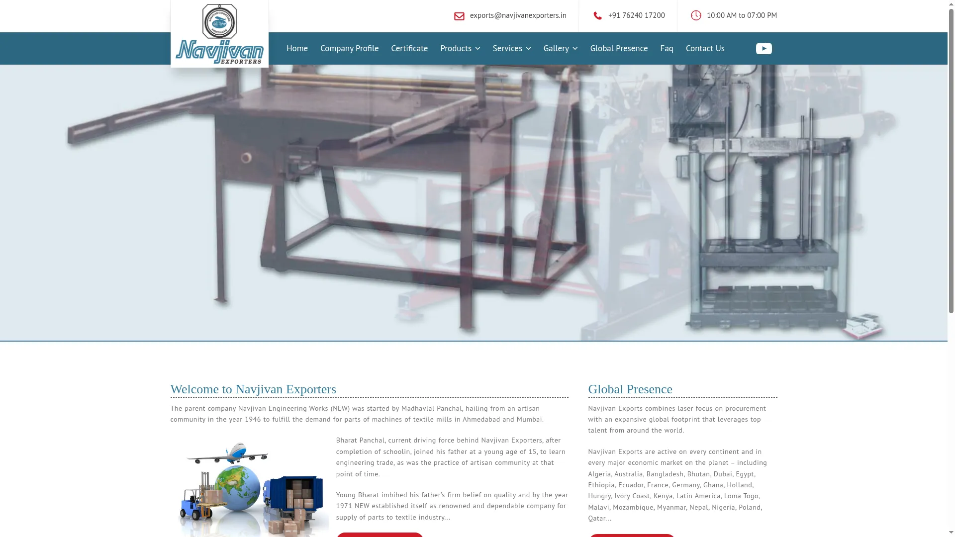 Navjivanexporters.in
