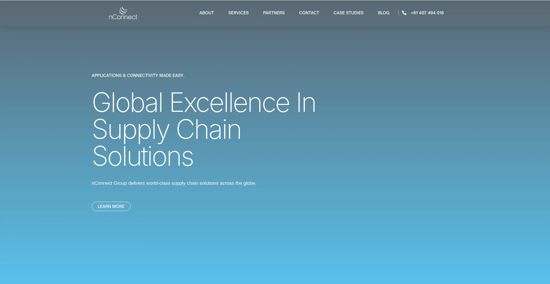 Website screenshot of Nconnectgroup.com