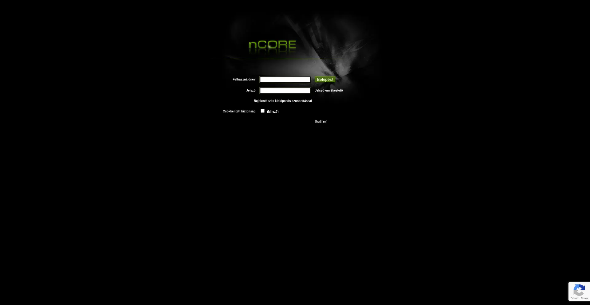 Website screenshot of Ncore.pro