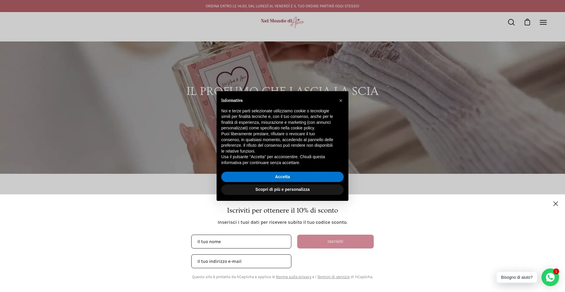 Website screenshot of Nelmondodialice.com
