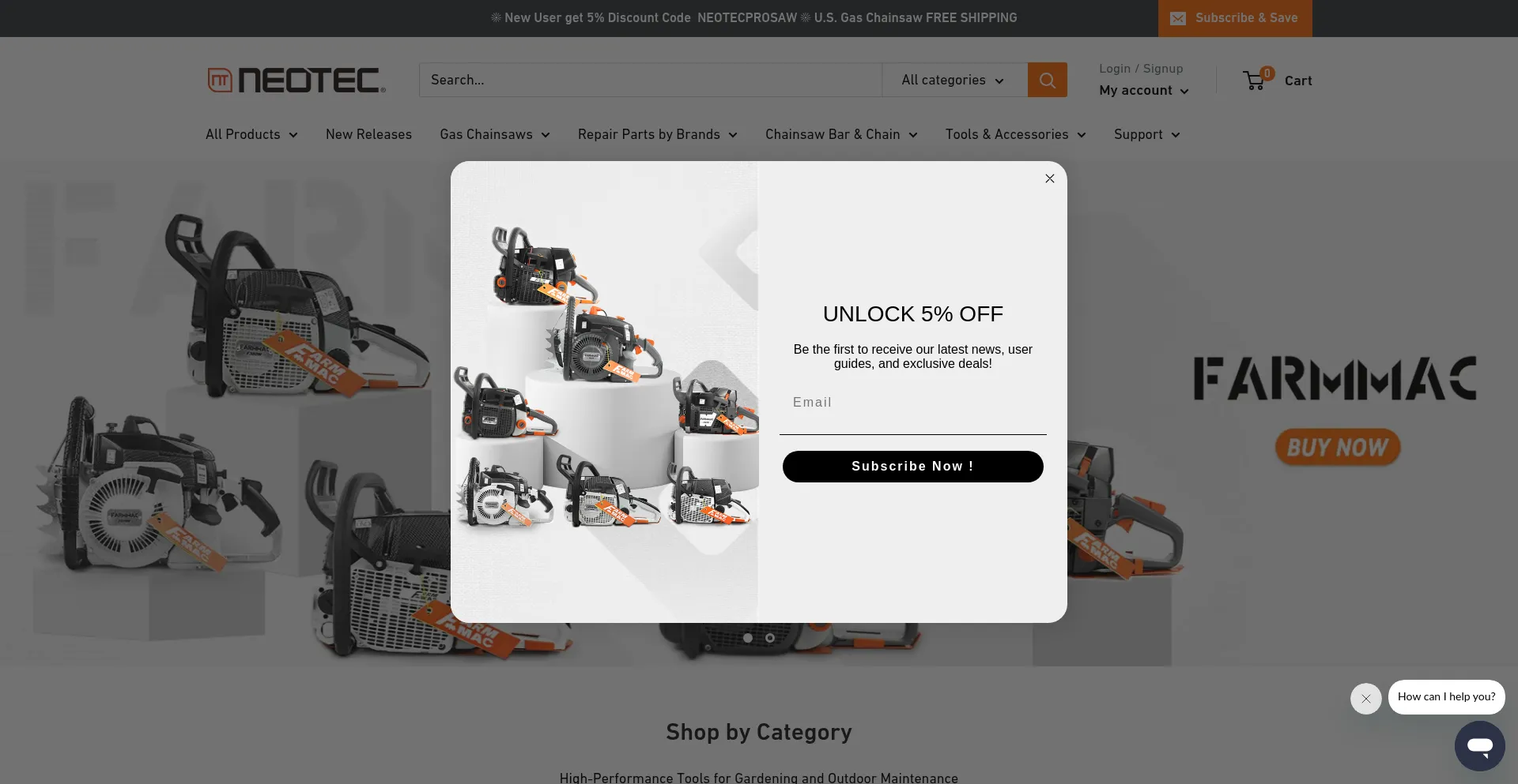 Website screenshot of Neotecworld.com