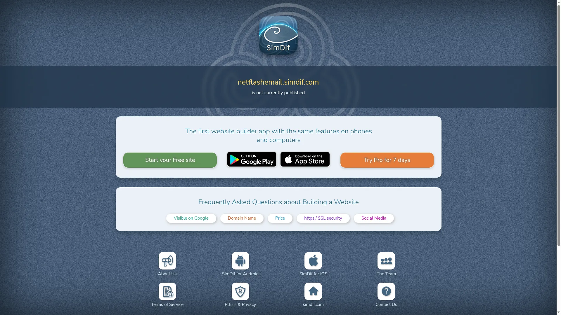 Netflashemail.simdif.com