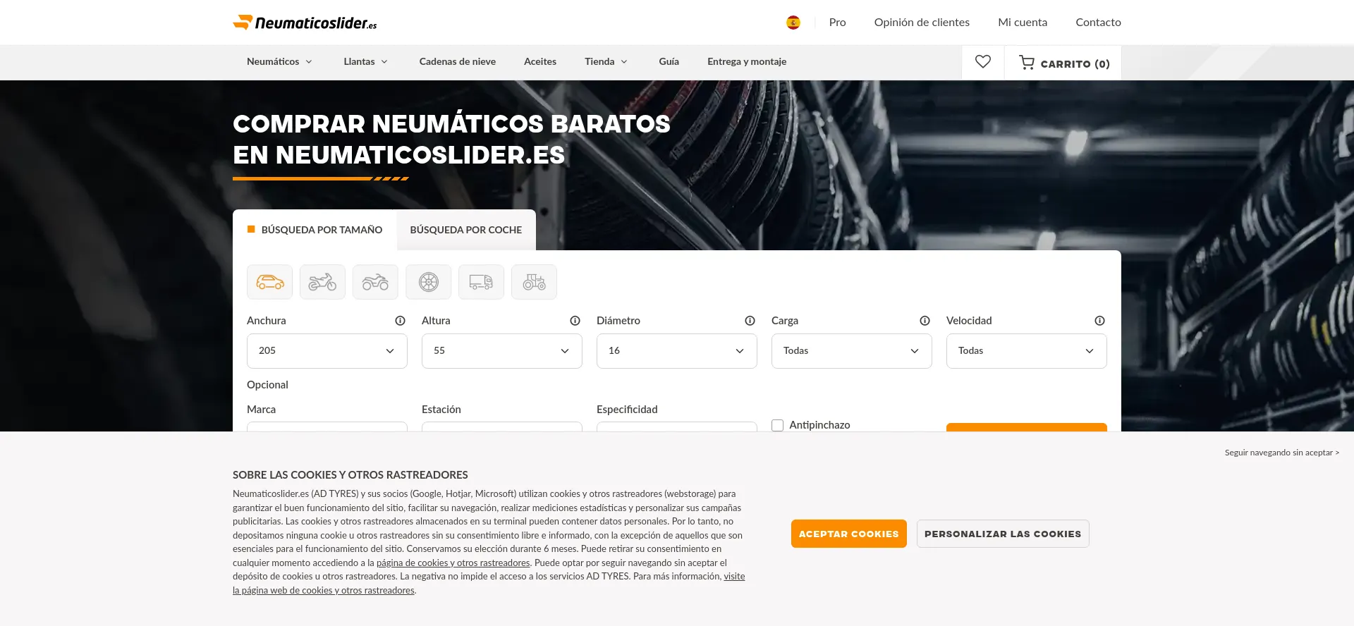Neumaticoslider.es