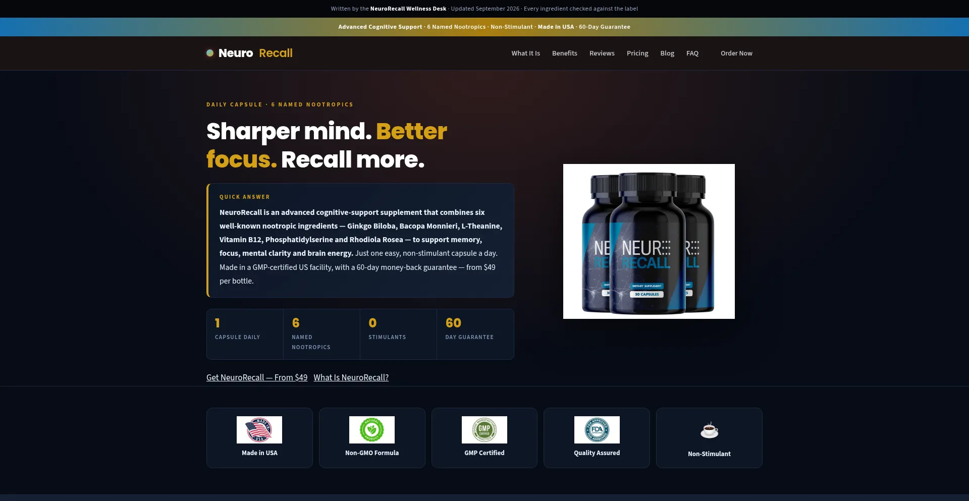 Neuroreecall.com