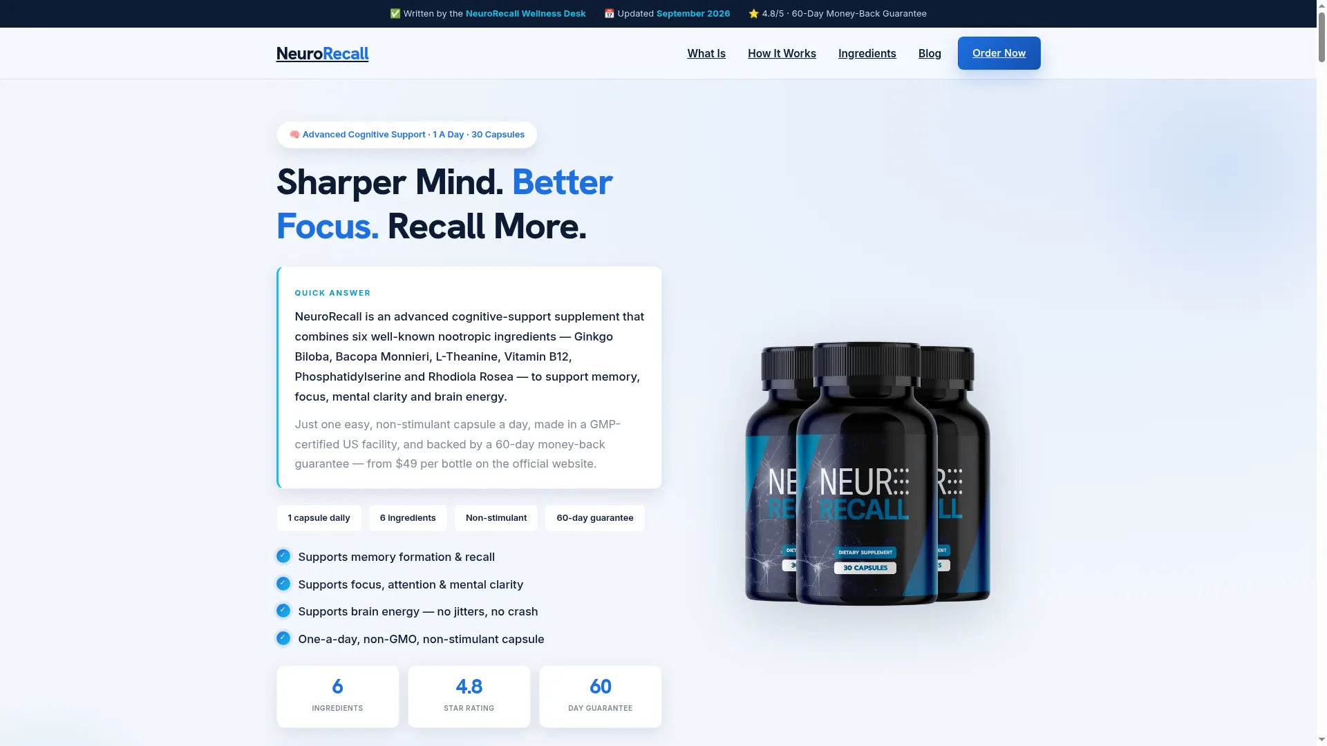 Neurorrecall.com