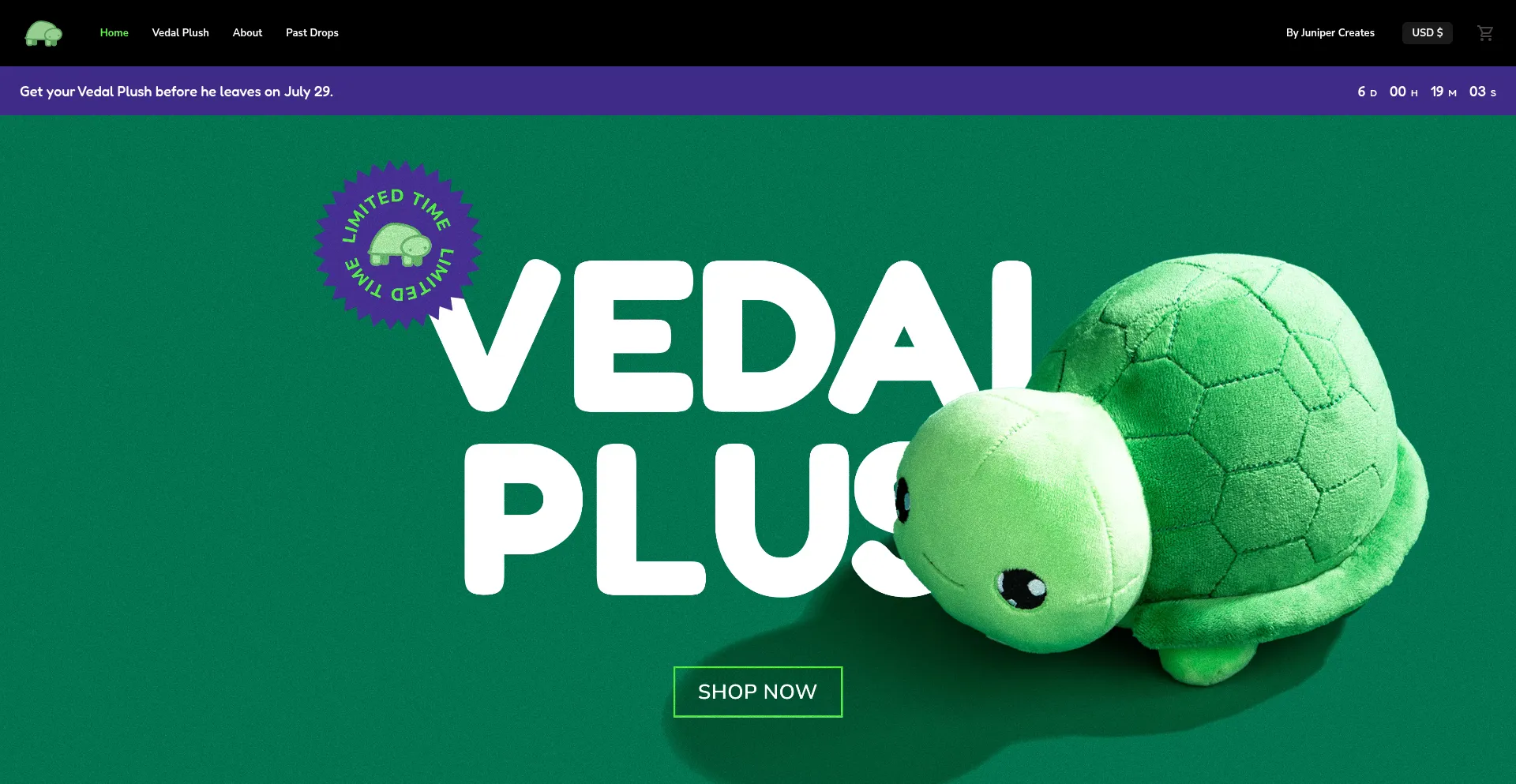 Website screenshot of Neurosama.shop