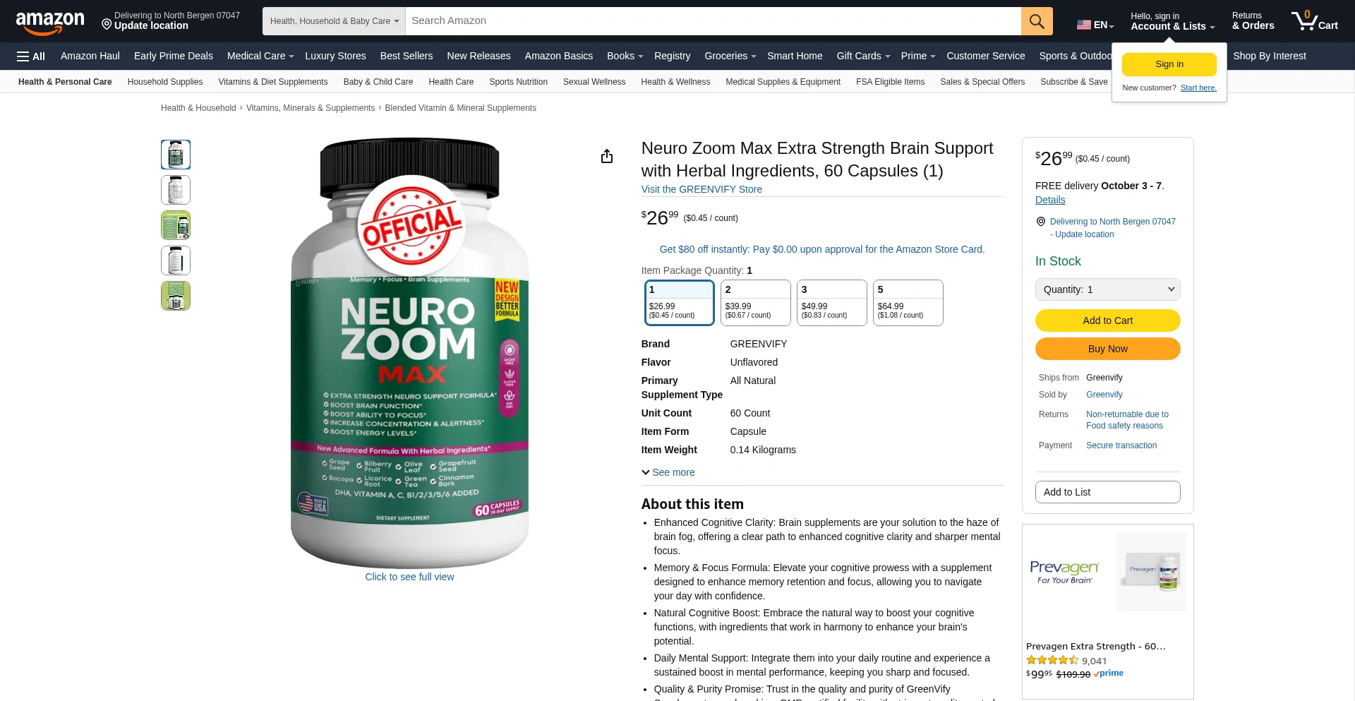 Neurozoom.nutrihealthsource.com