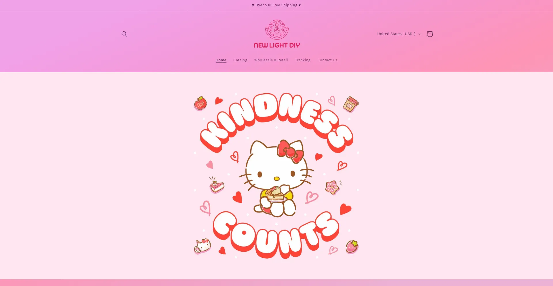 Website screenshot of New1light.com