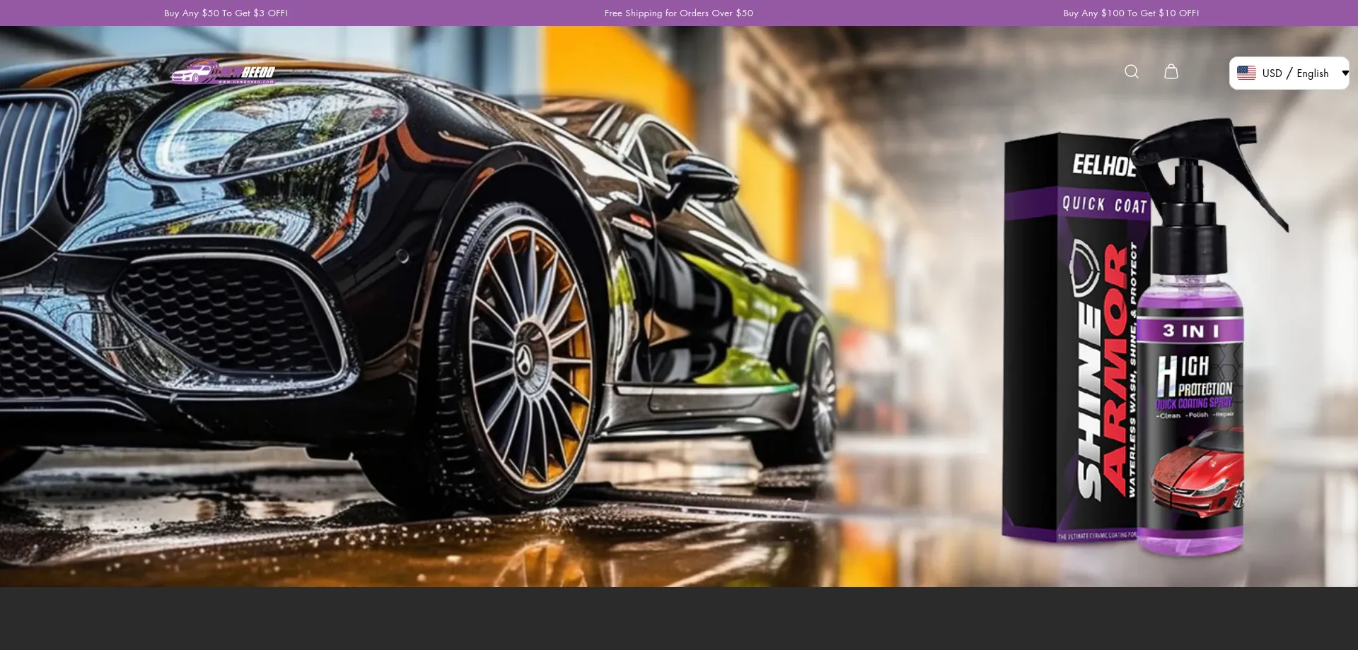Website screenshot of Newbeeoo.com