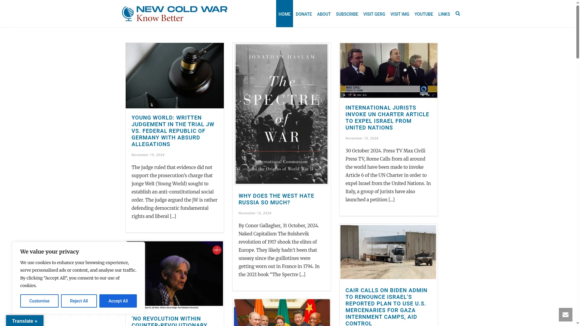 Newcoldwar.org