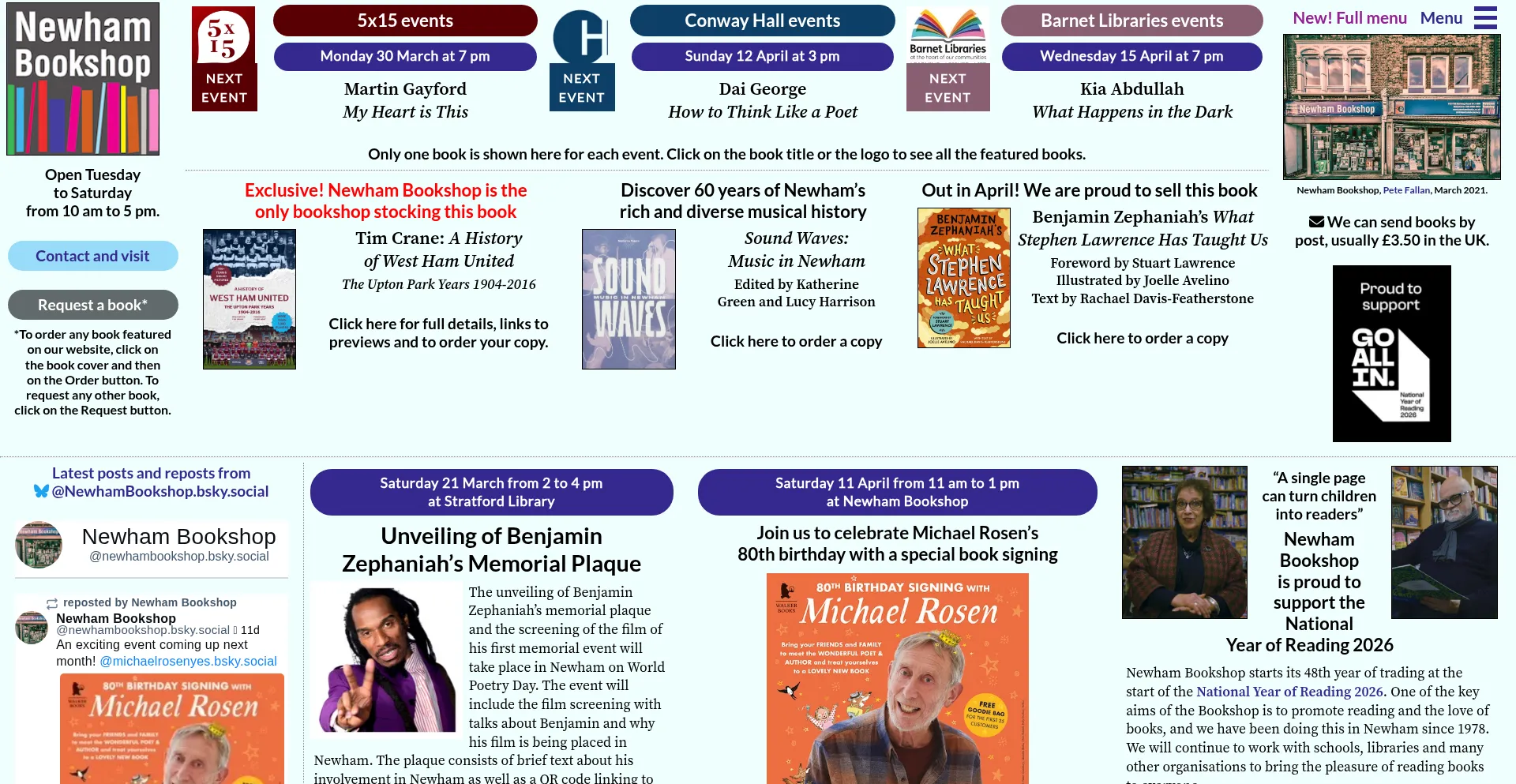 Newhambooks.co.uk