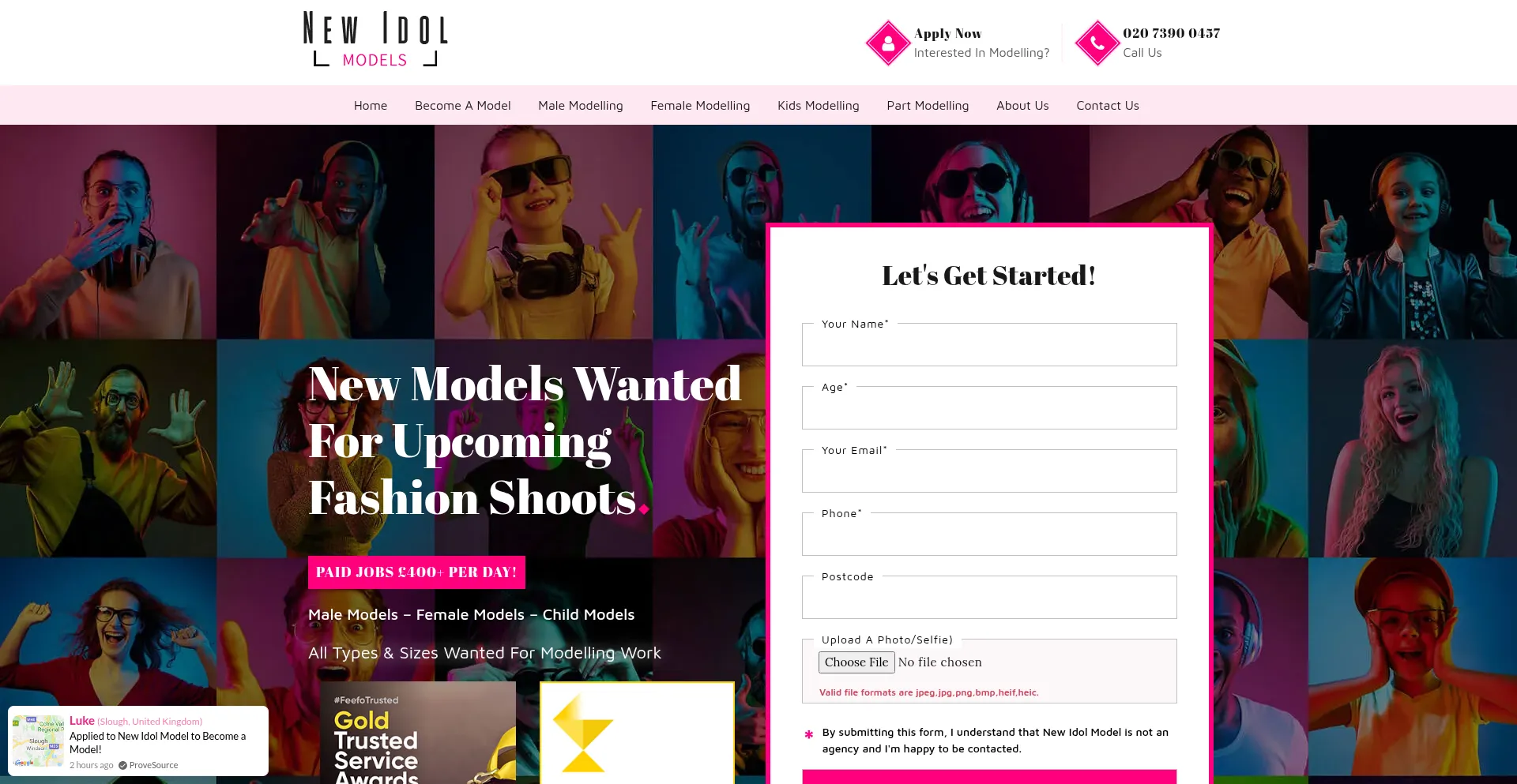 Newidolmodel.co.uk