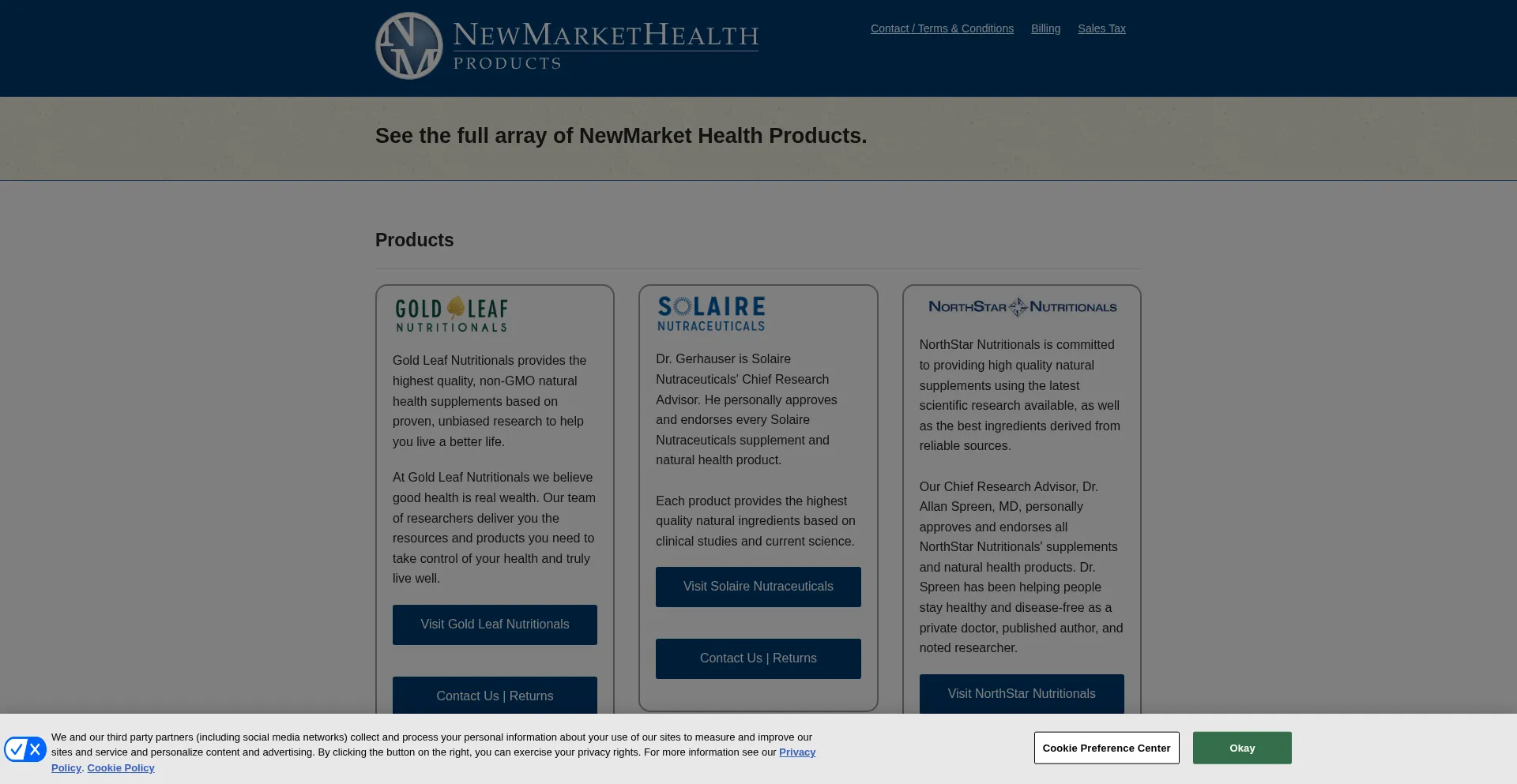 Newmarkethealthproducts.com