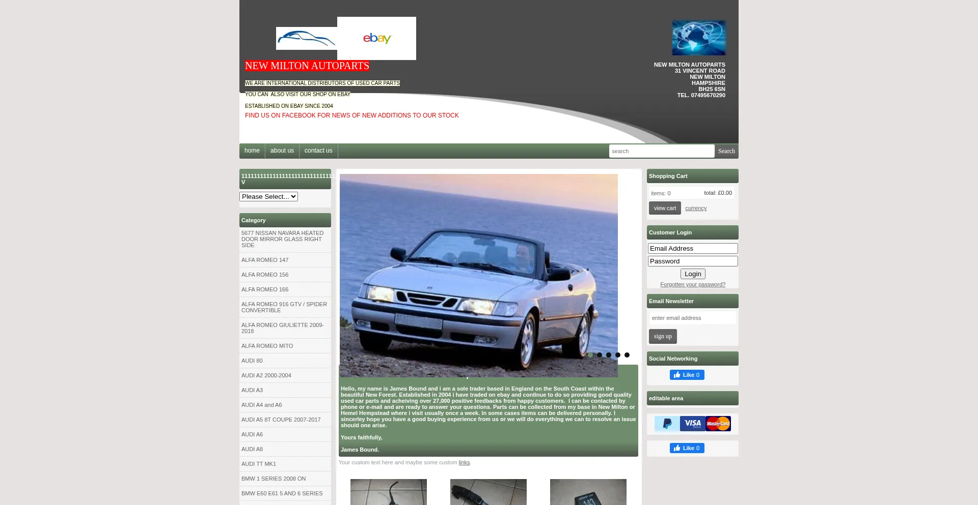 Newmiltonautoparts.com