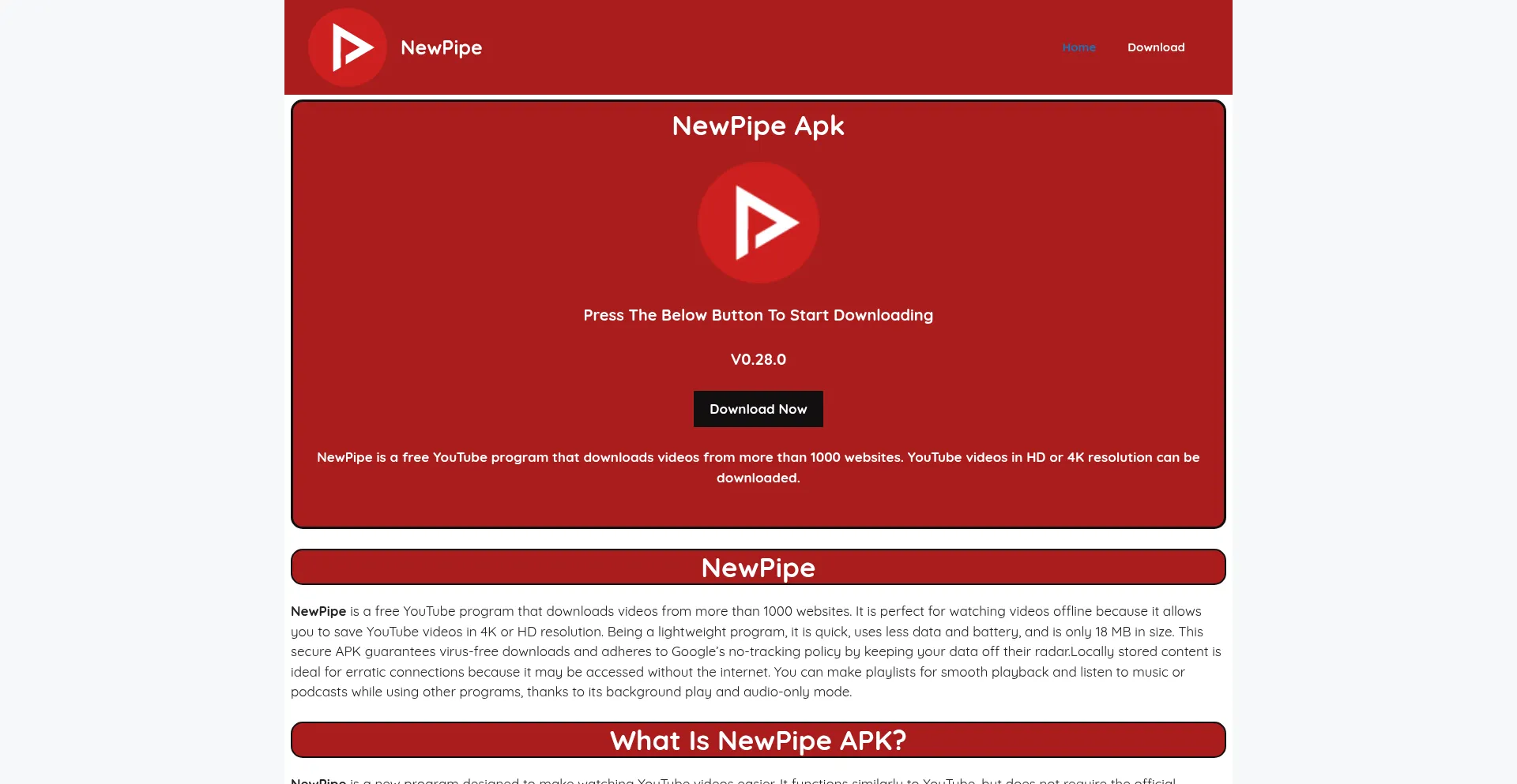 Newpipe.org