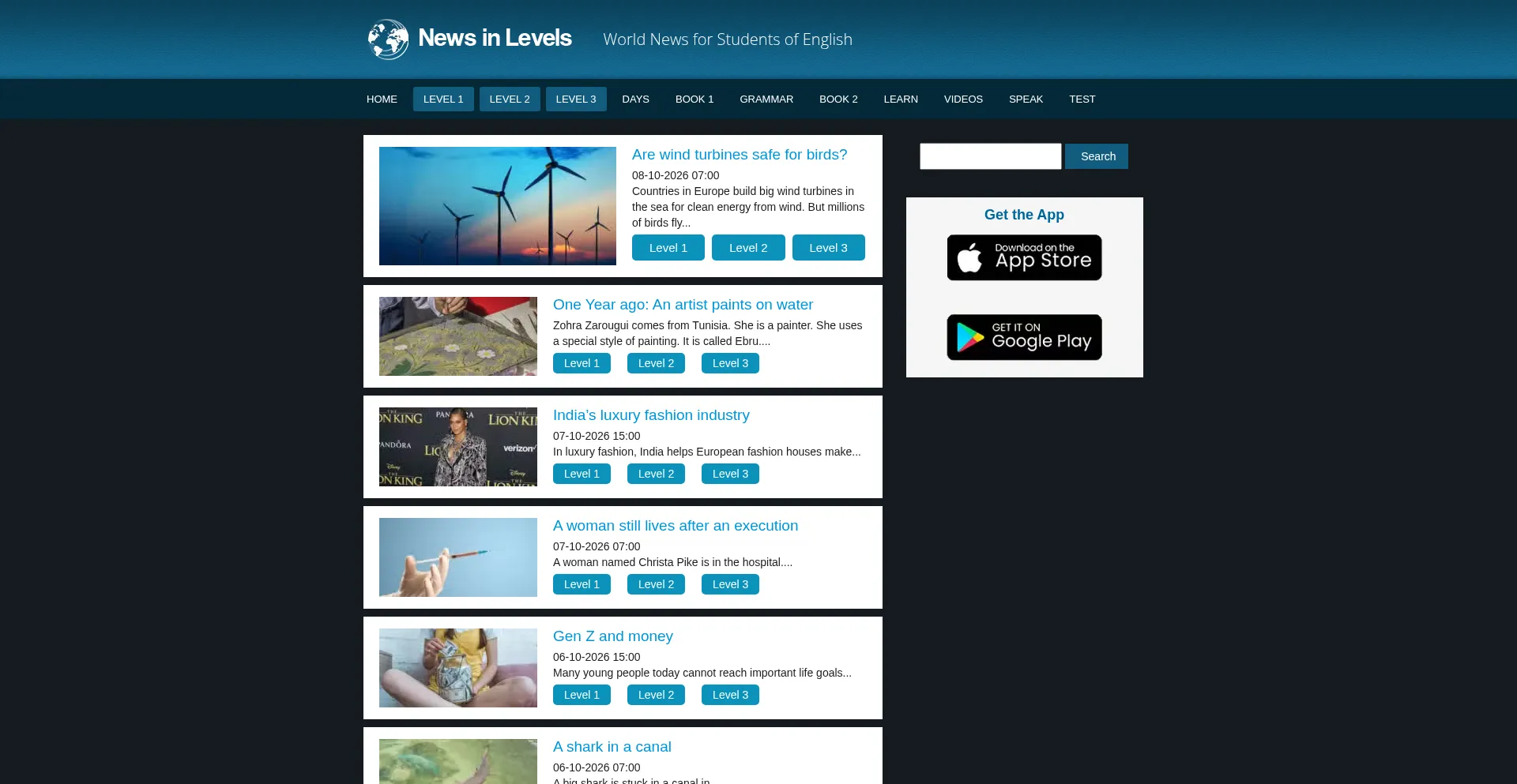 Newsinlevels.com