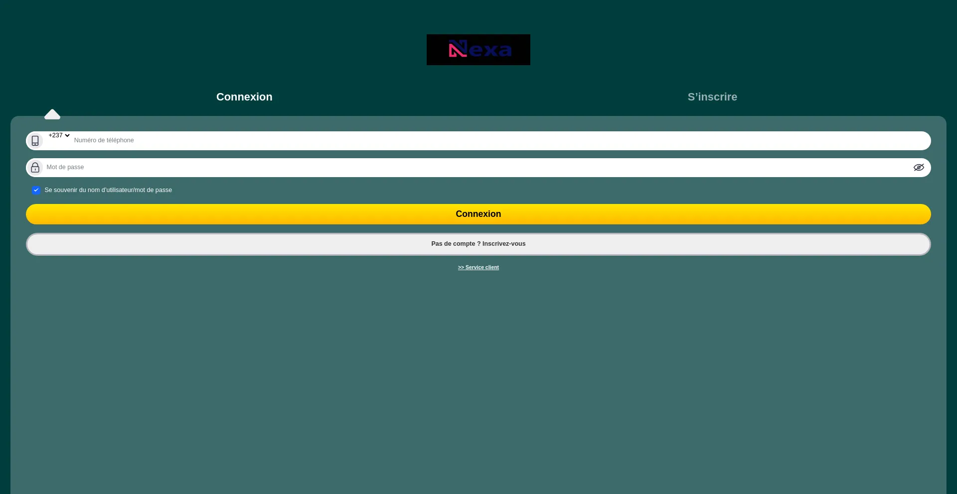 Website screenshot of Nexacapital.shell-ship.com