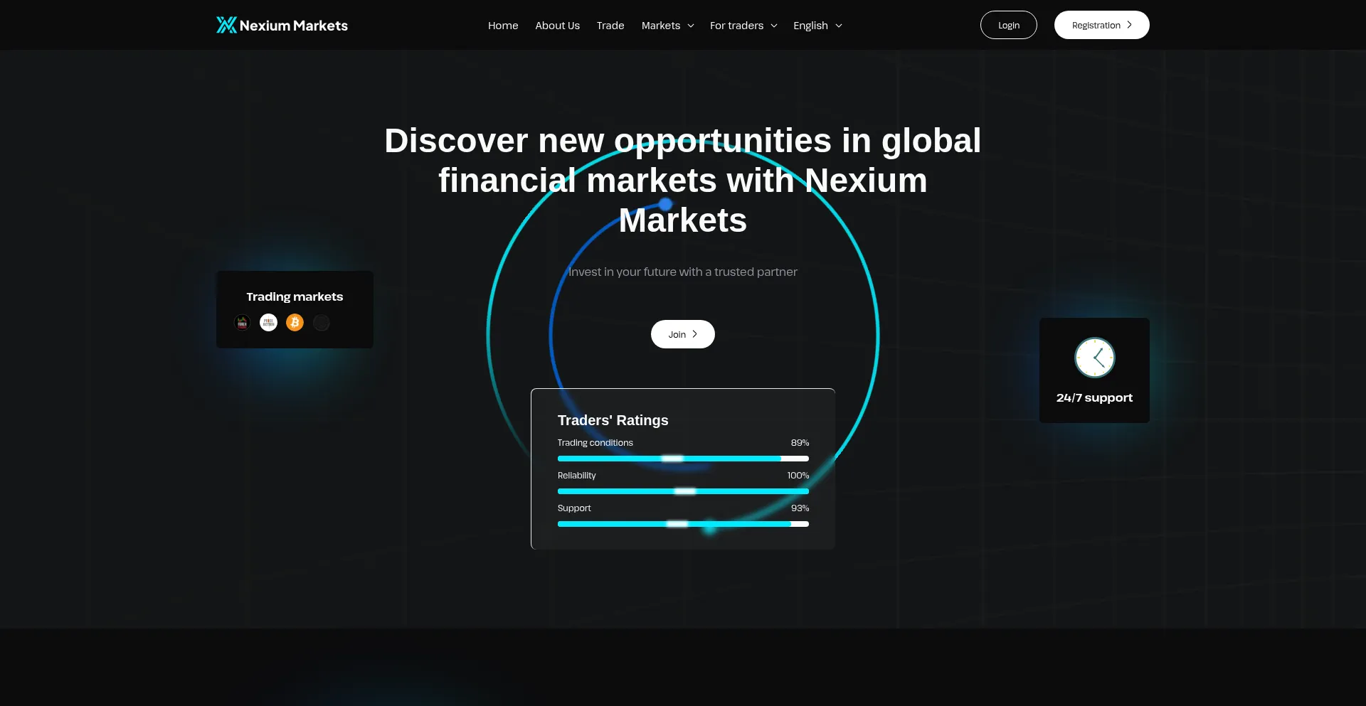 Website screenshot of Nexium-market.com