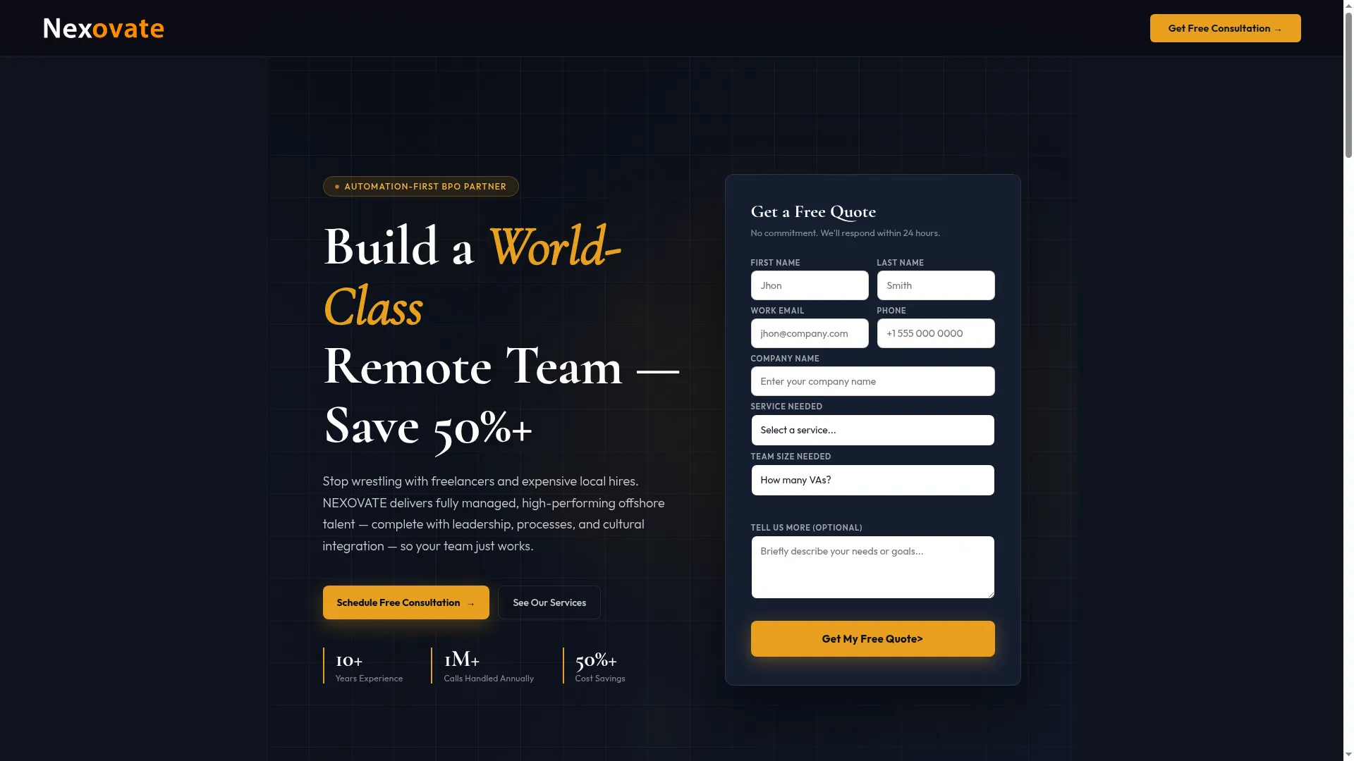 Nexovatebpo.com