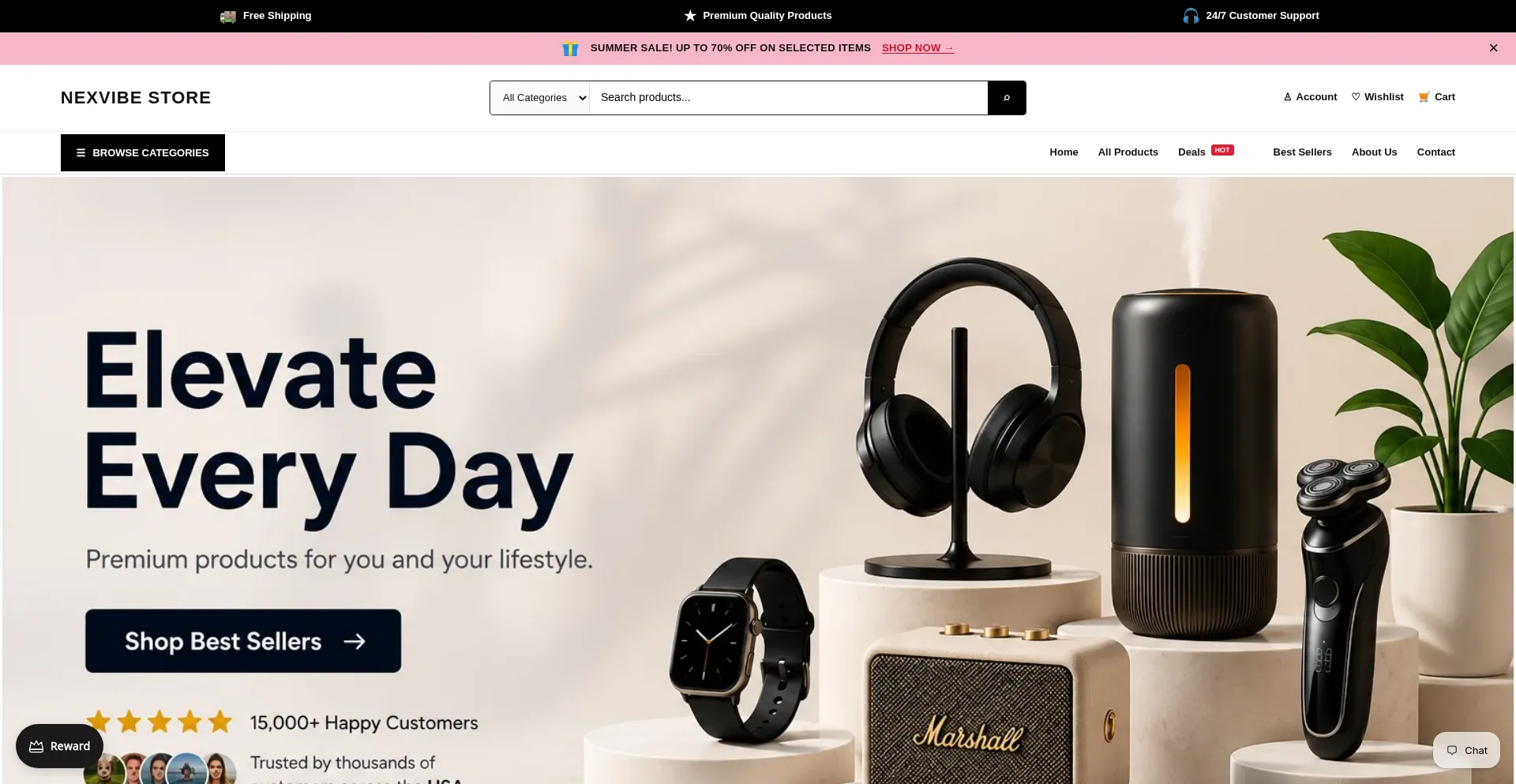 Nexvibestore.com