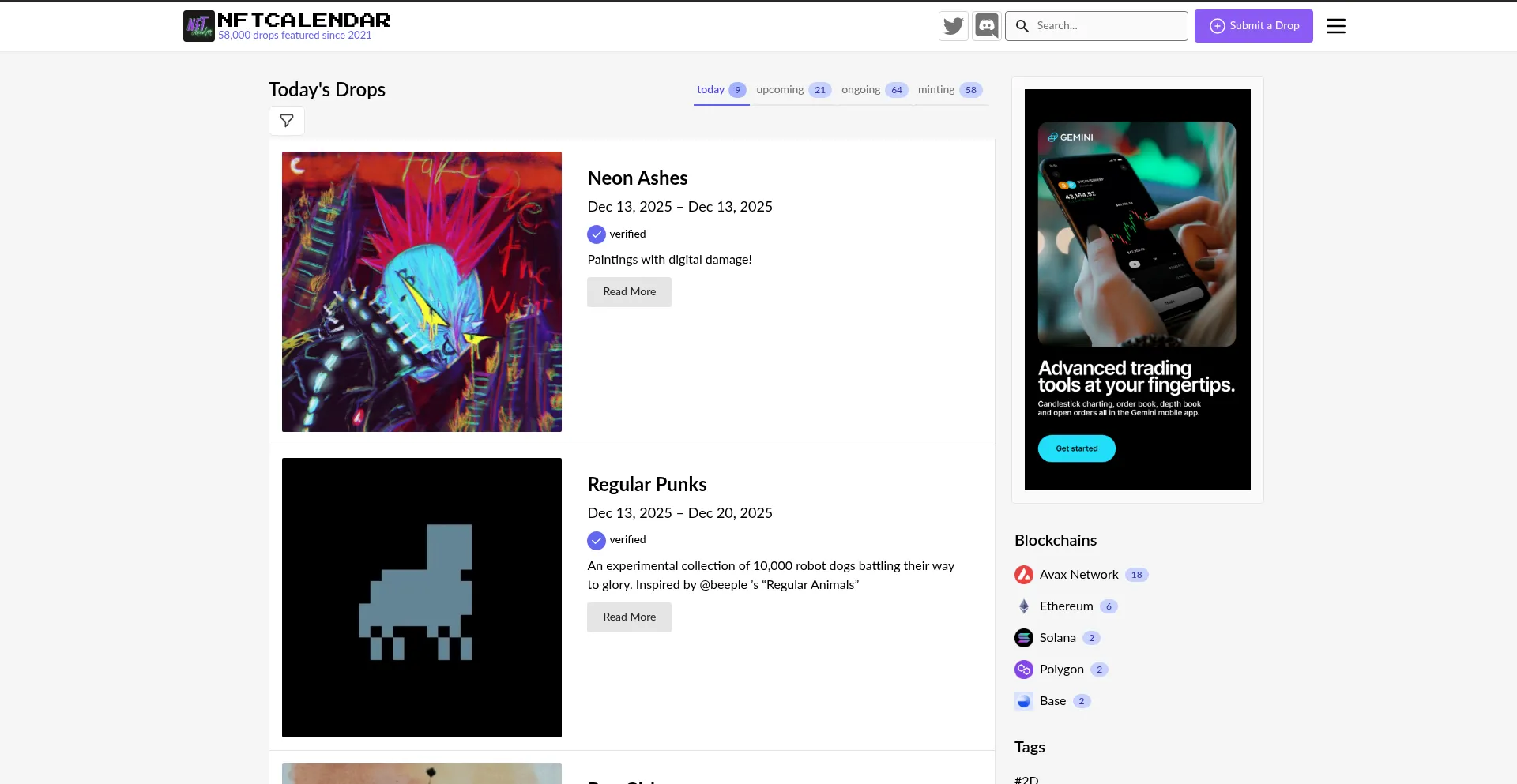 Nftcalendar.io