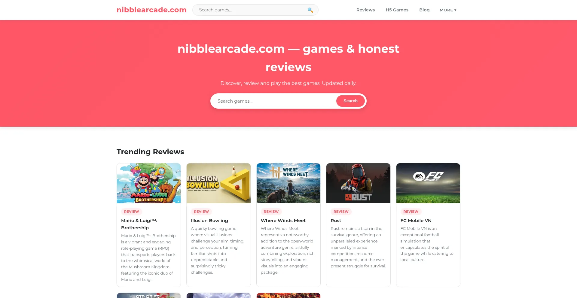 Nibblearcade.com