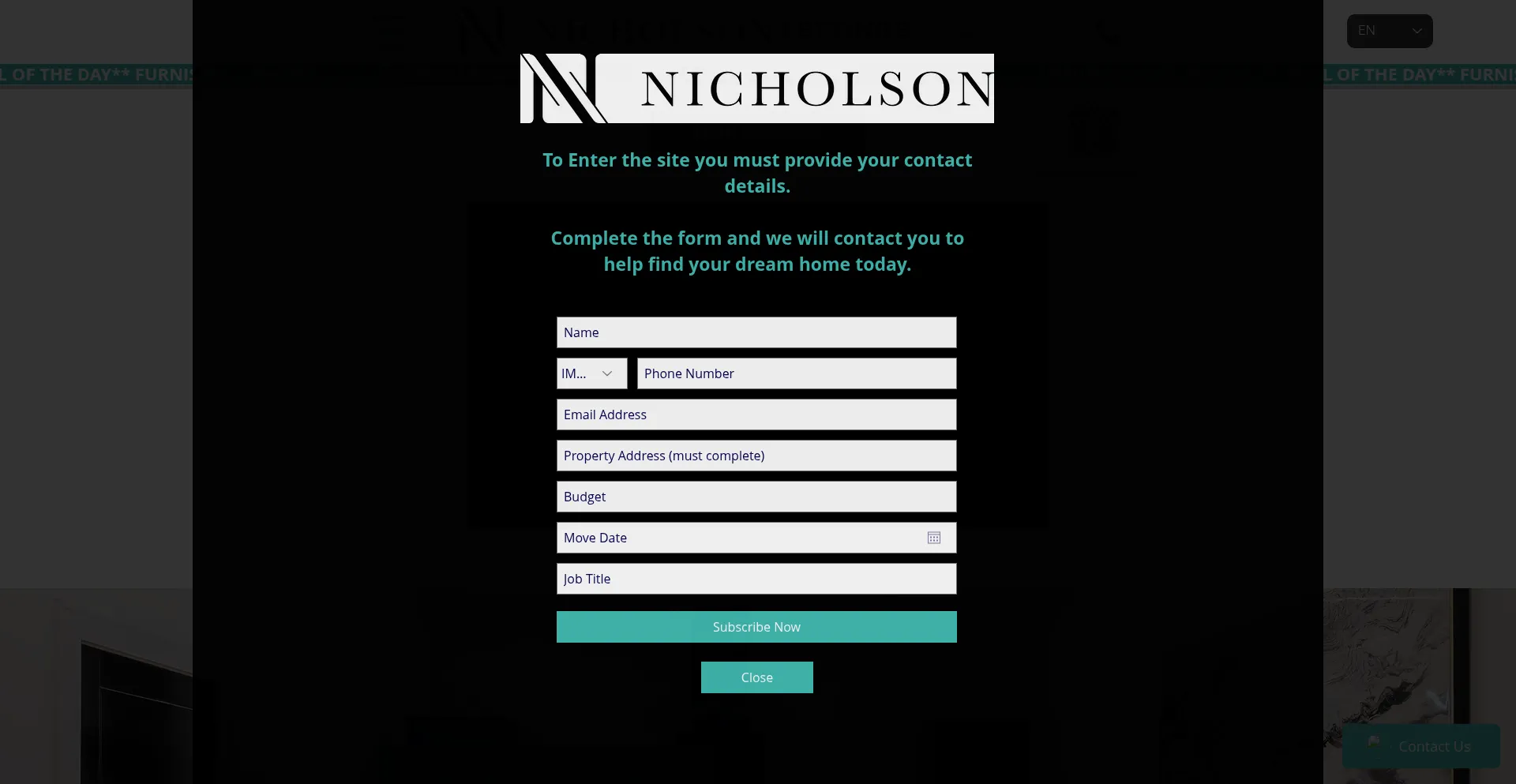 Nicholsonlettings.com