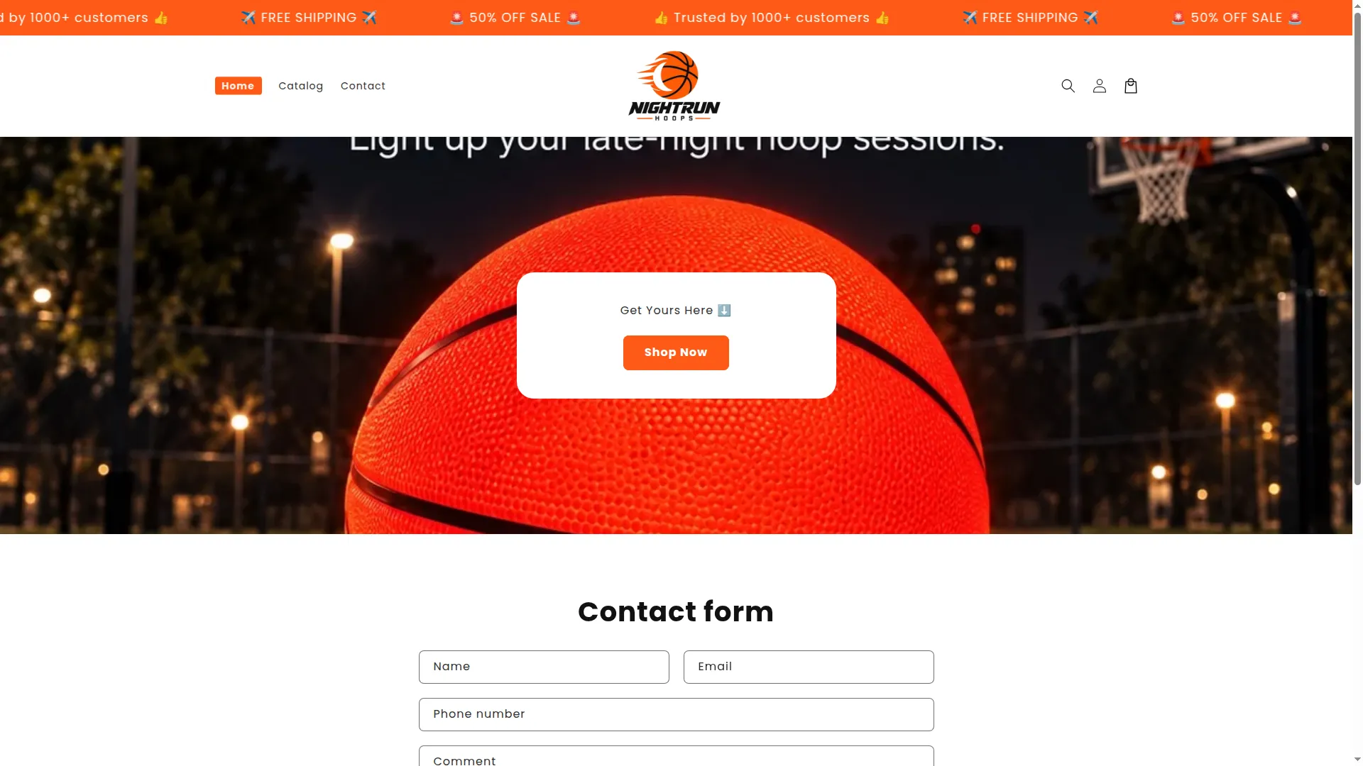 Nightrunhoops.shop
