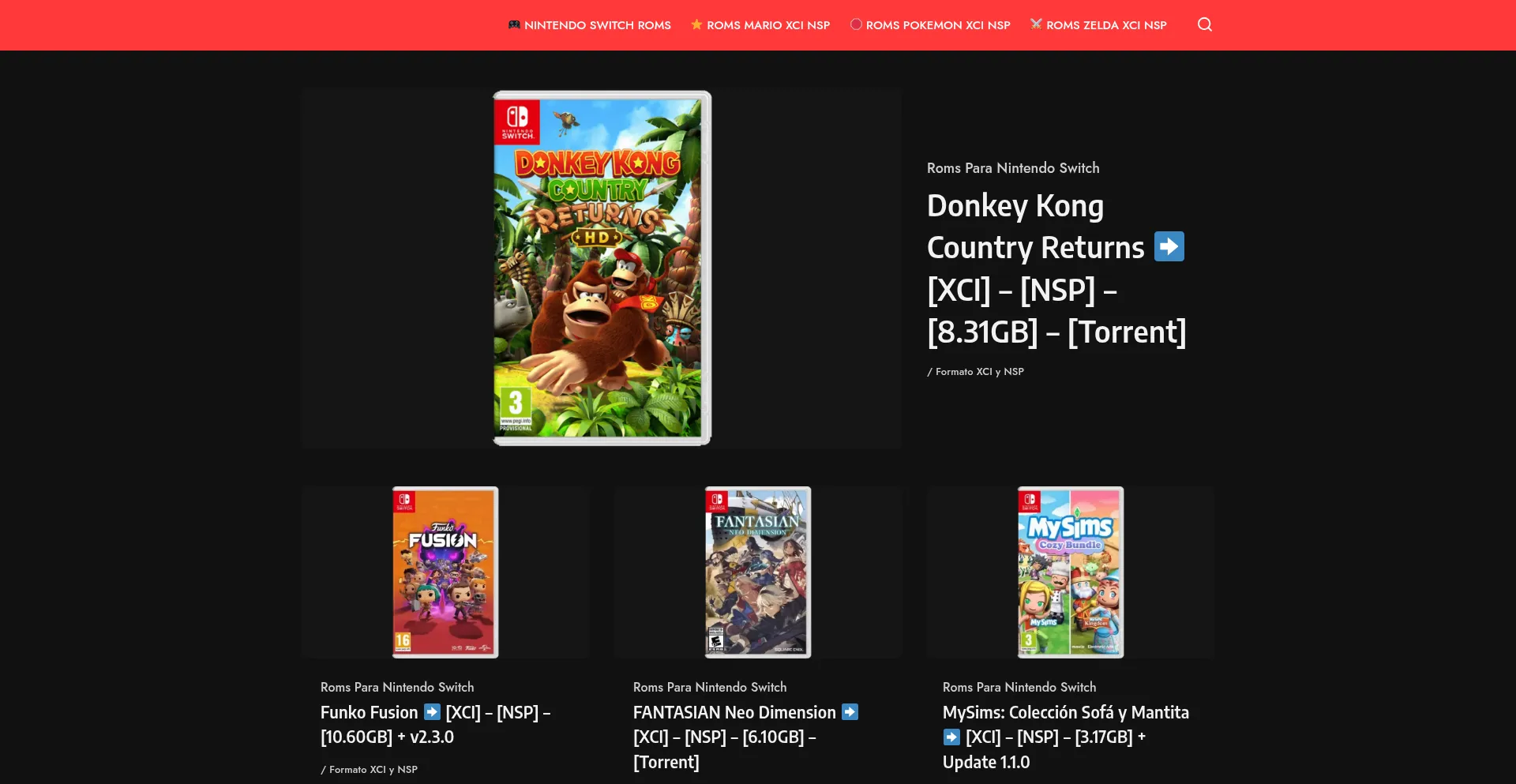 Nintendoswitchroms.es