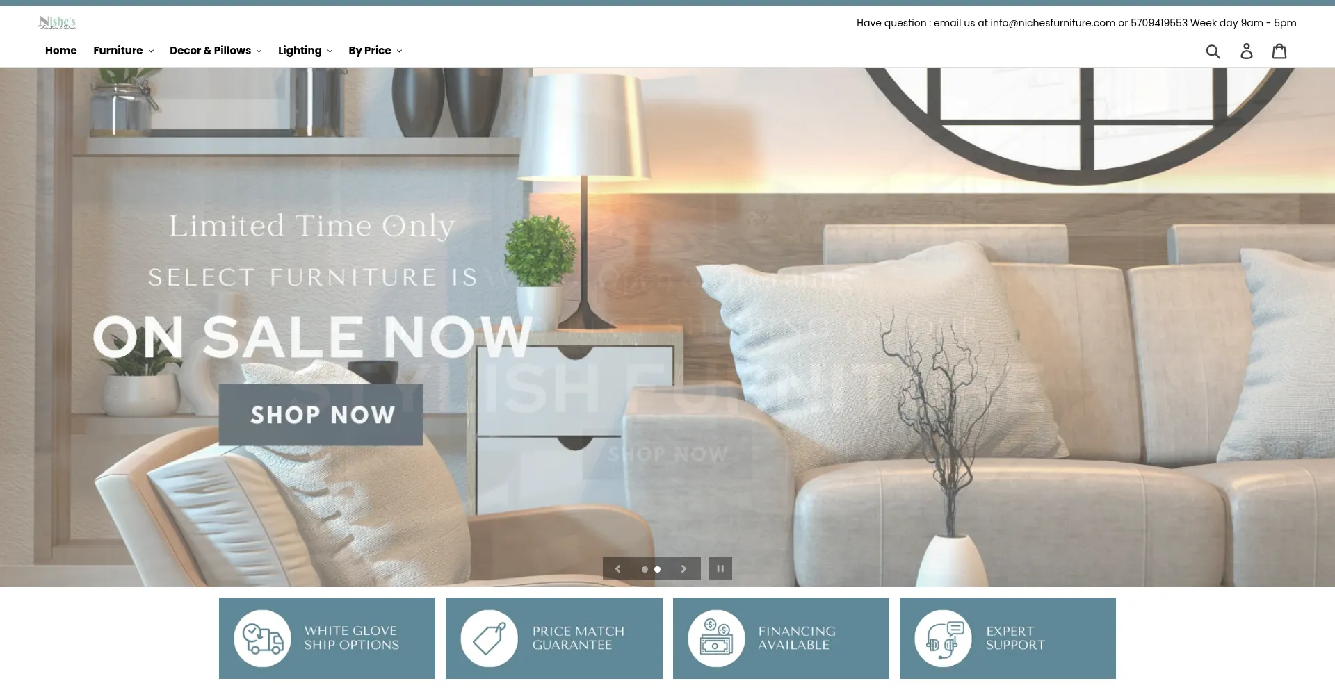 Nishesfurniture.com