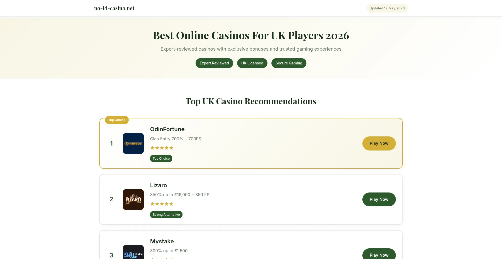 No-id-casino.net