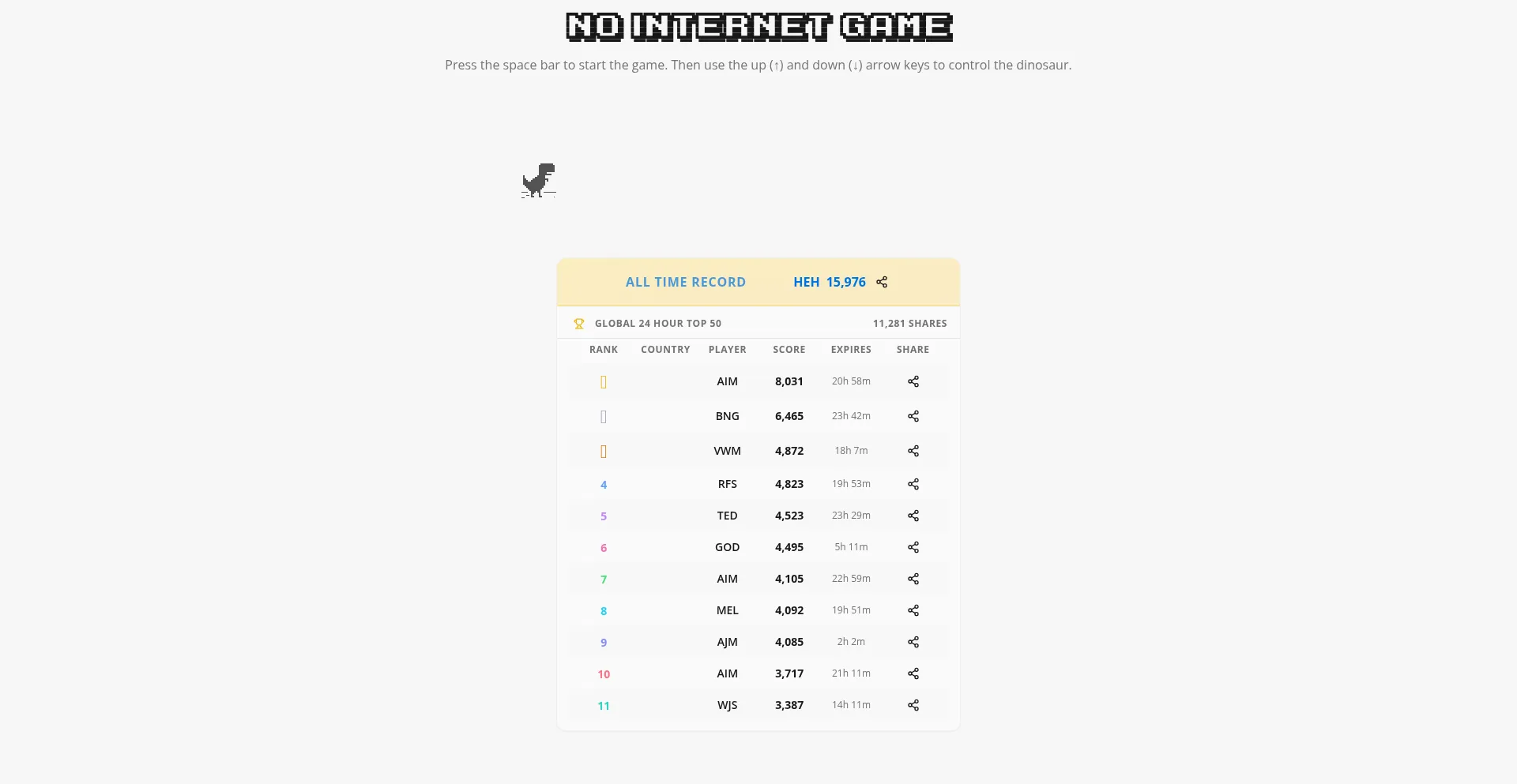 Nointernetgame.com